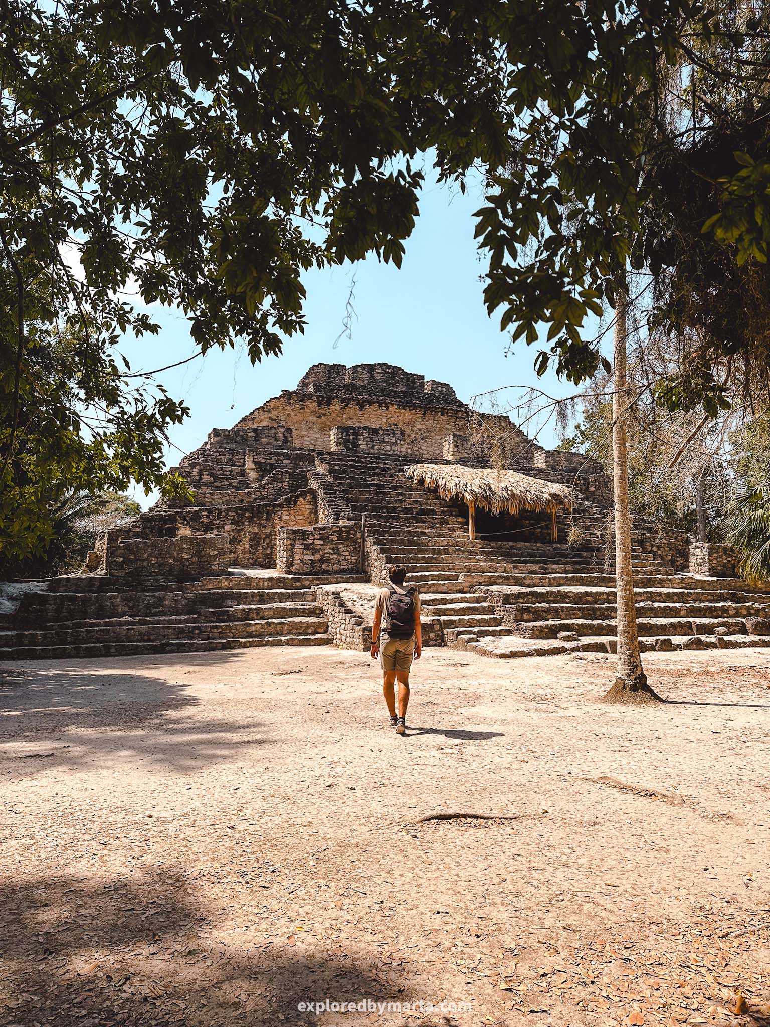 Chacchoben Archaeological Zone in Mexico