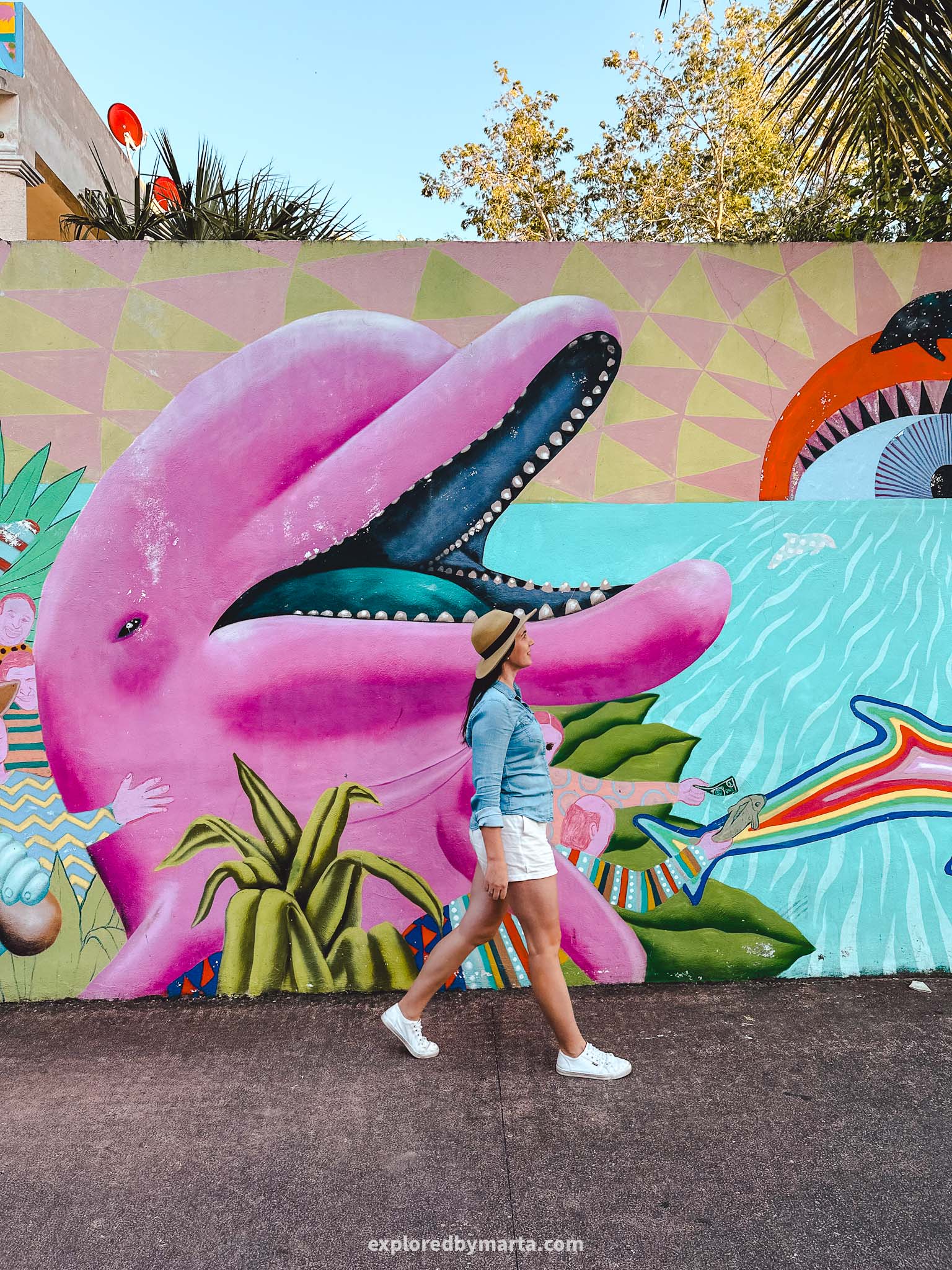 Cozumel, Mexico - best Instagram spots in Cozumel - street art murals