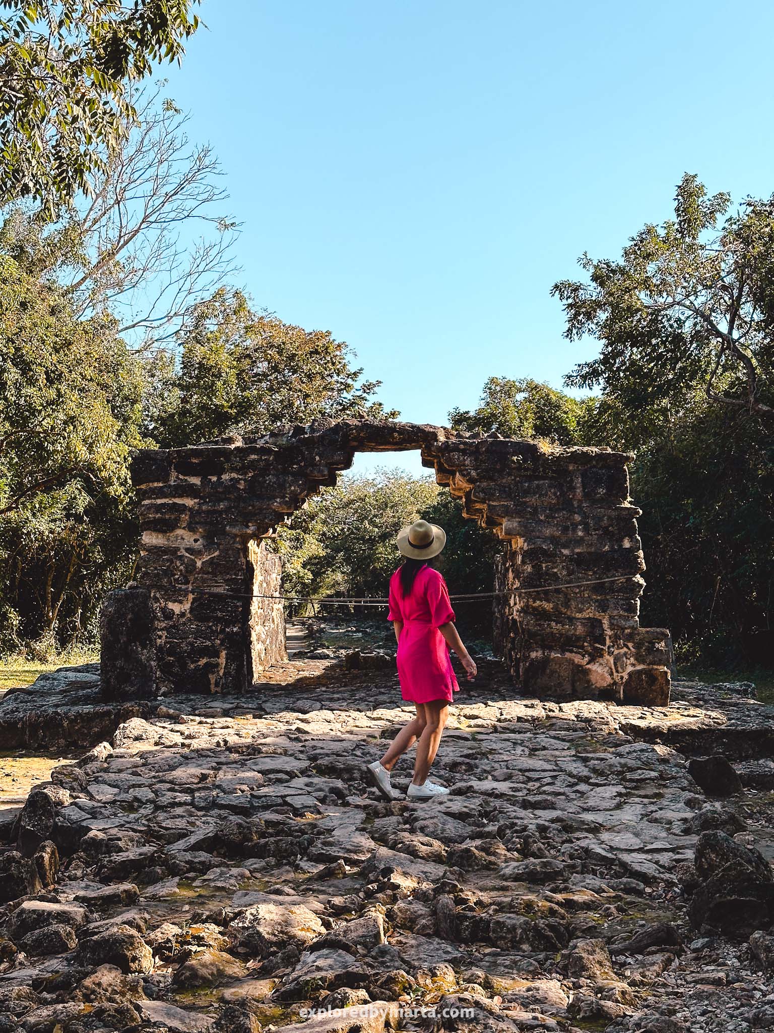 Cozumel, Quintana Roo, Mexico - San Gervasio Archaeological Zone