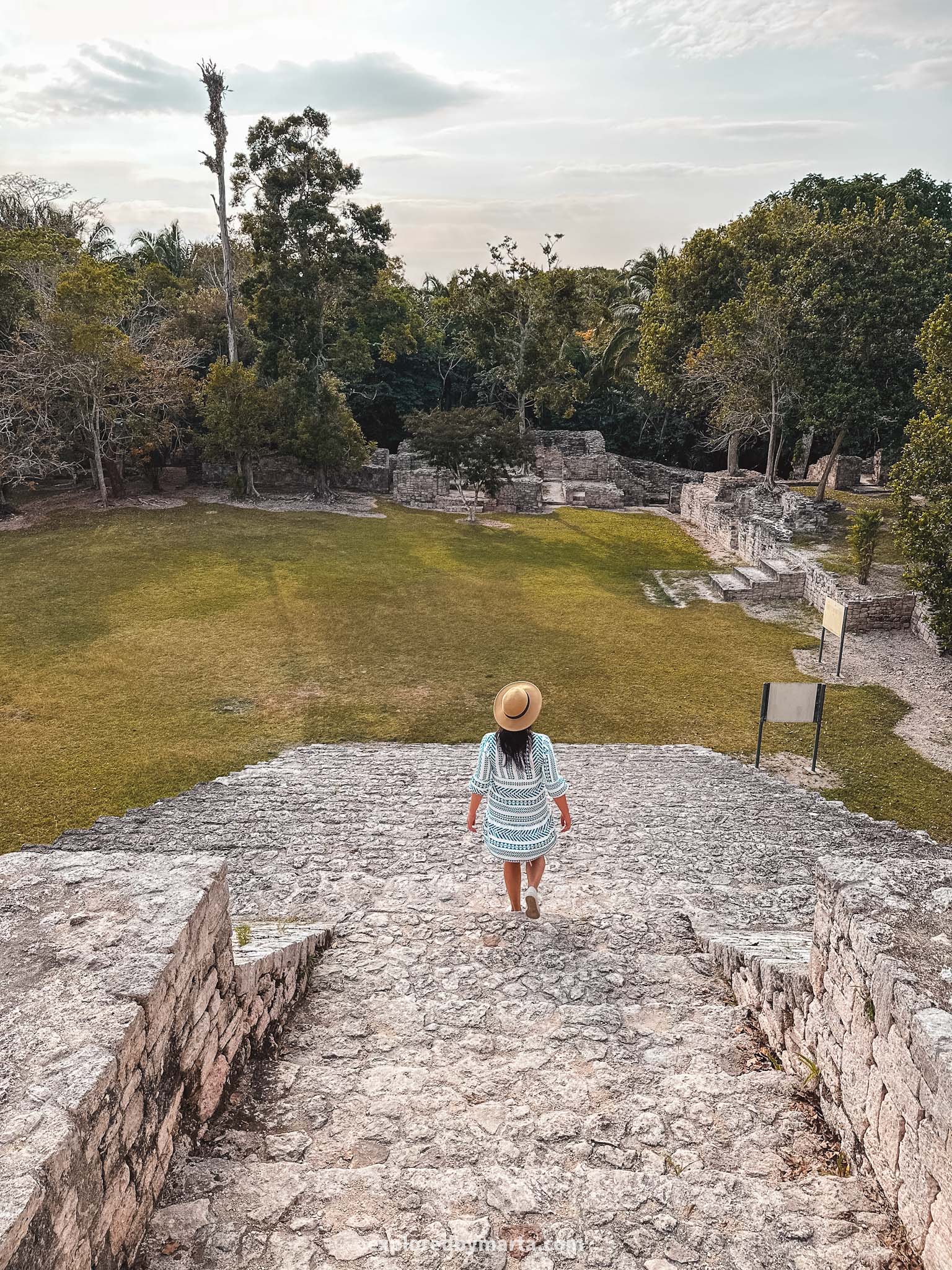 Kohunlich Archaeological Zone in Mexico