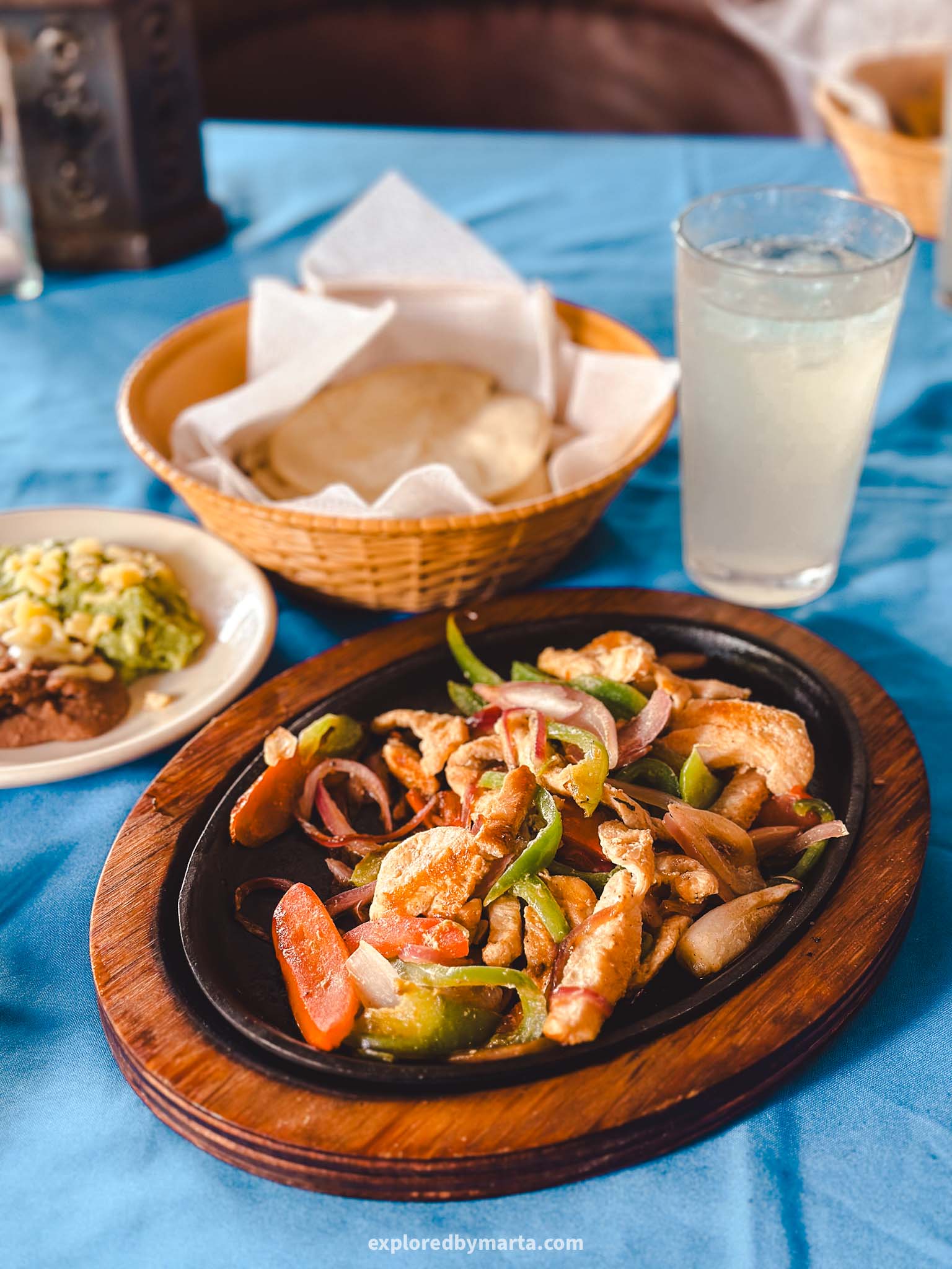 Mexican food in Cozumel, Mexico - Pancho's Backyard