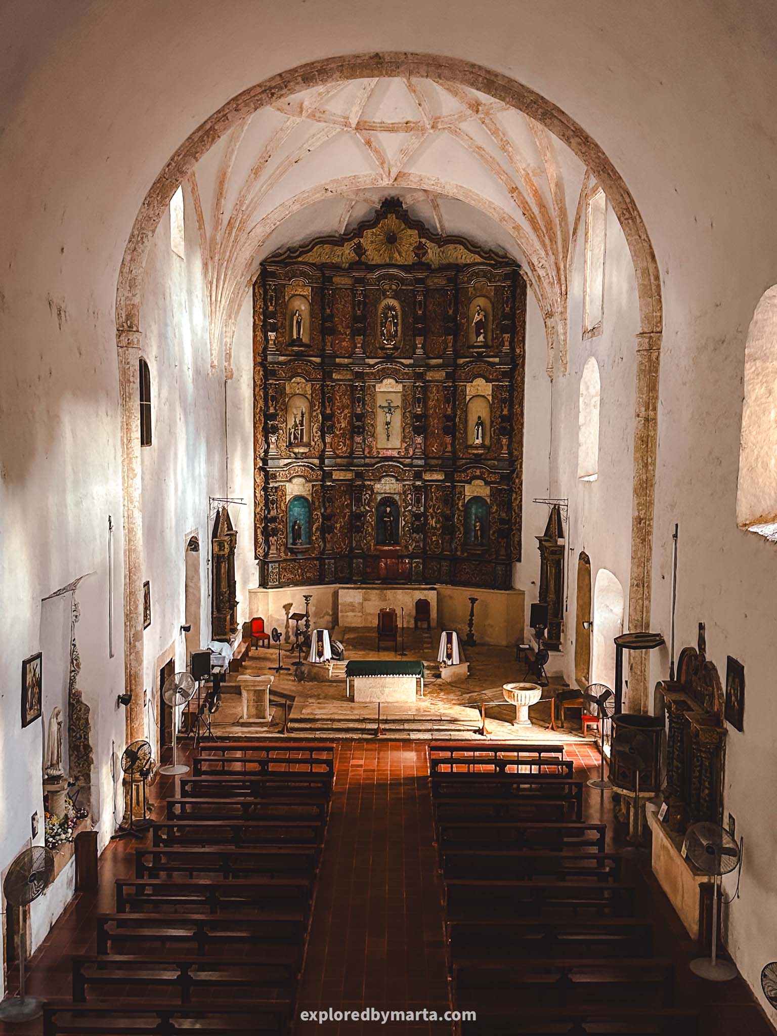 Valladolid, Mexico-Convento de San Bernardino de Siena in Valladolid, Mexico