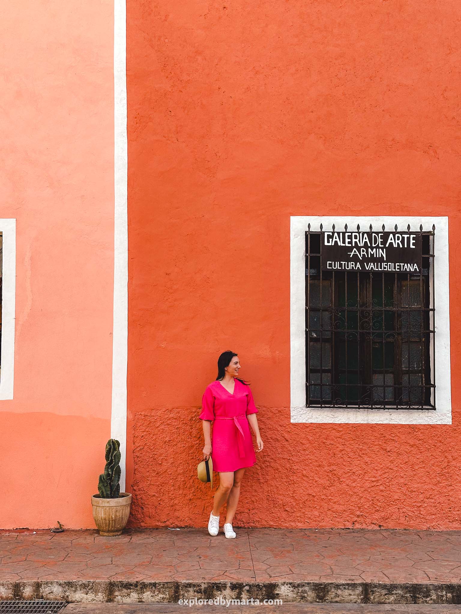 Valladolid, Mexico-Instagram spots in Valladolid - Calle 40 colorful street