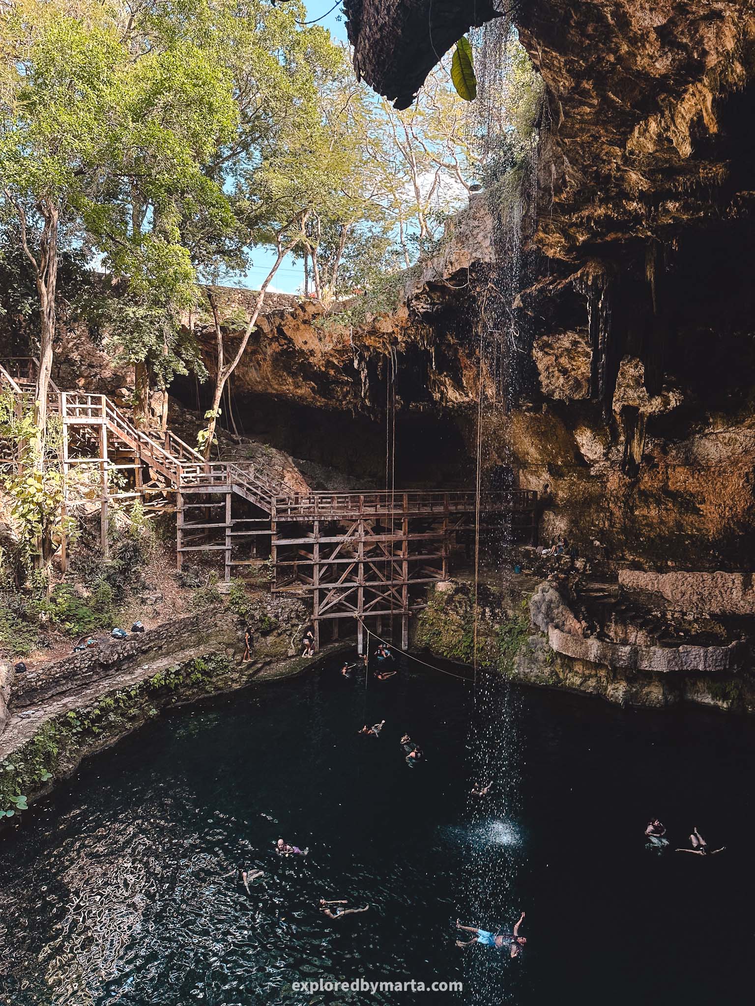 Valladolid, Mexico - best cenotes near Valladolid - Cenote Zaci