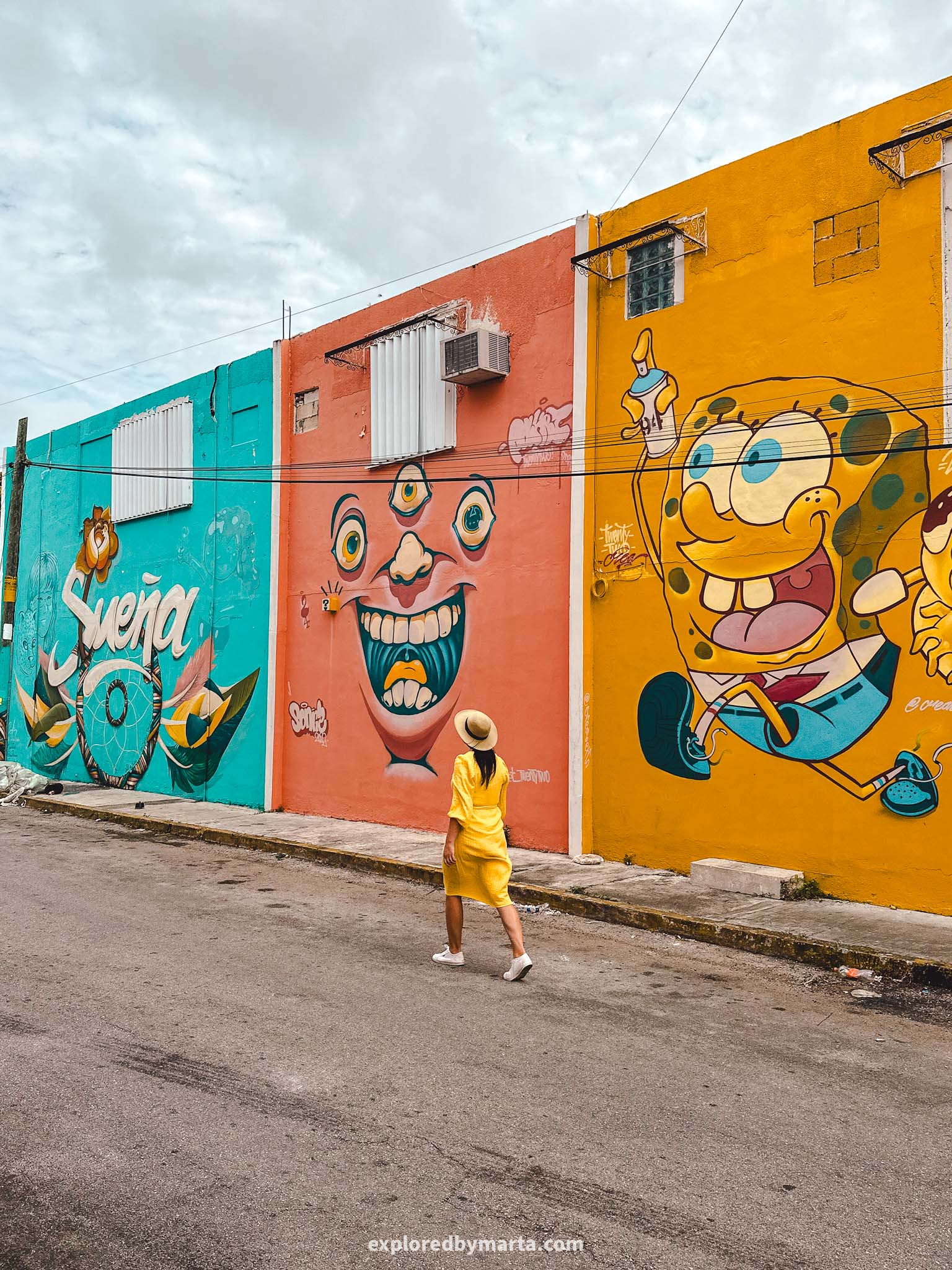 Cancun, Mexico - best Instagram spots in Cancun - street art murals in Cancun