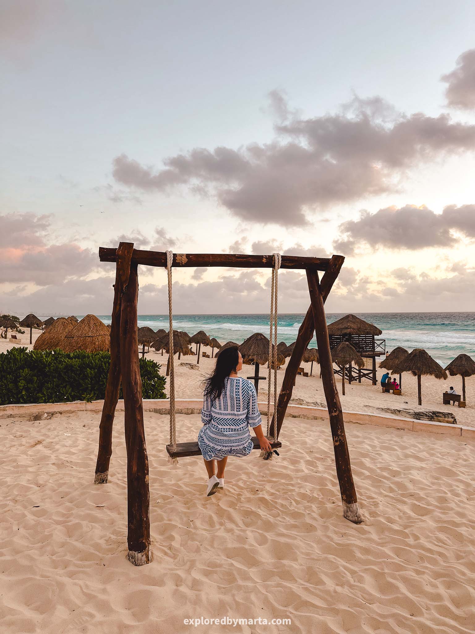 Cancun, Mexico - best things to do in Cancun - sunrise at Playa Delfines