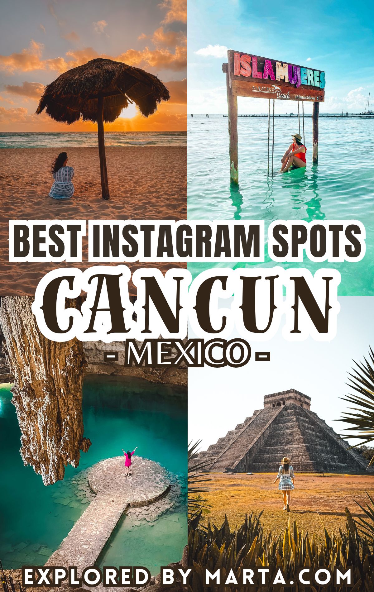 Most amazing Instagram spots in Cancun, Mexico