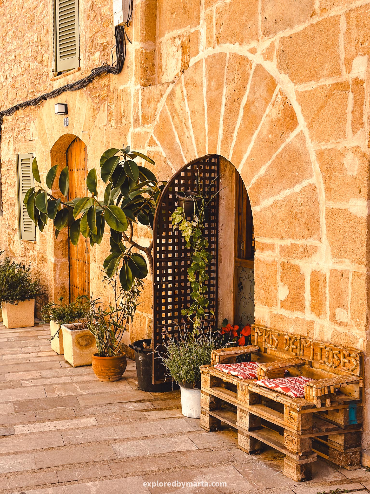 Alcudia Old Town, Mallorca, Spain-Carrer Nou