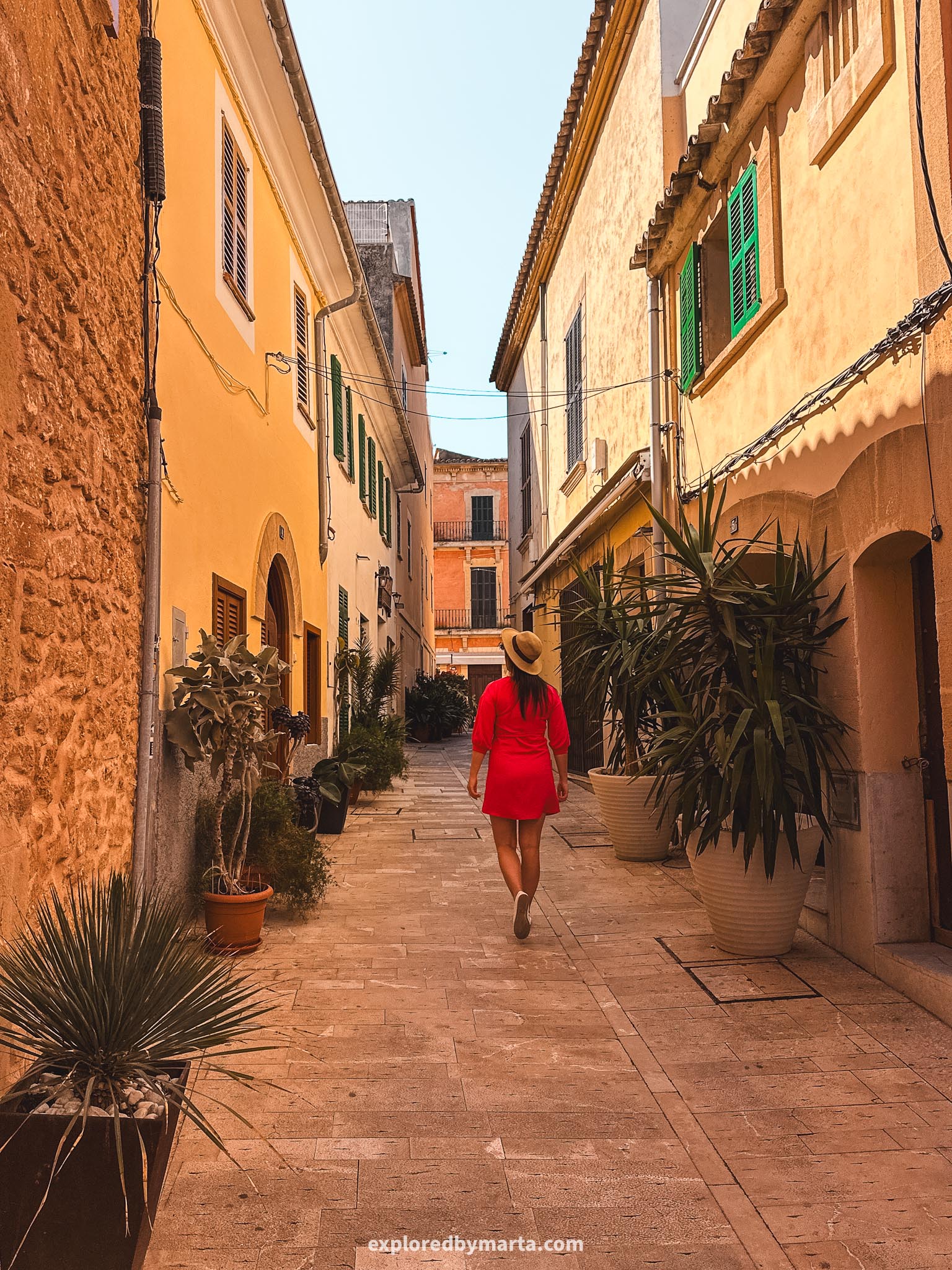 Alcudia Old Town, Mallorca, Spain-Carrer de la Quartera