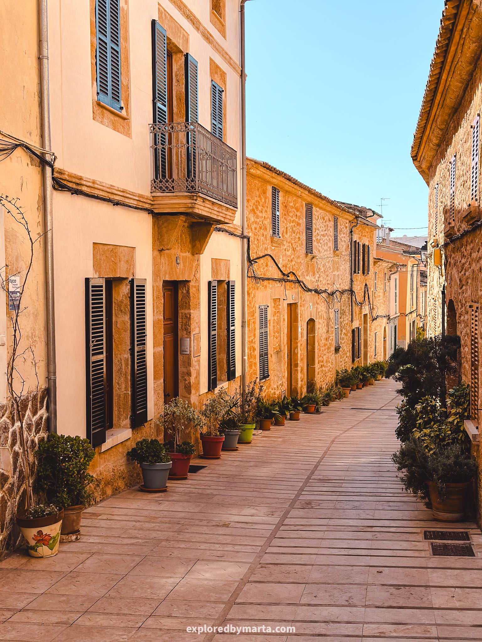 Alcudia Old Town, Mallorca, Spain-Carrer de la Roca