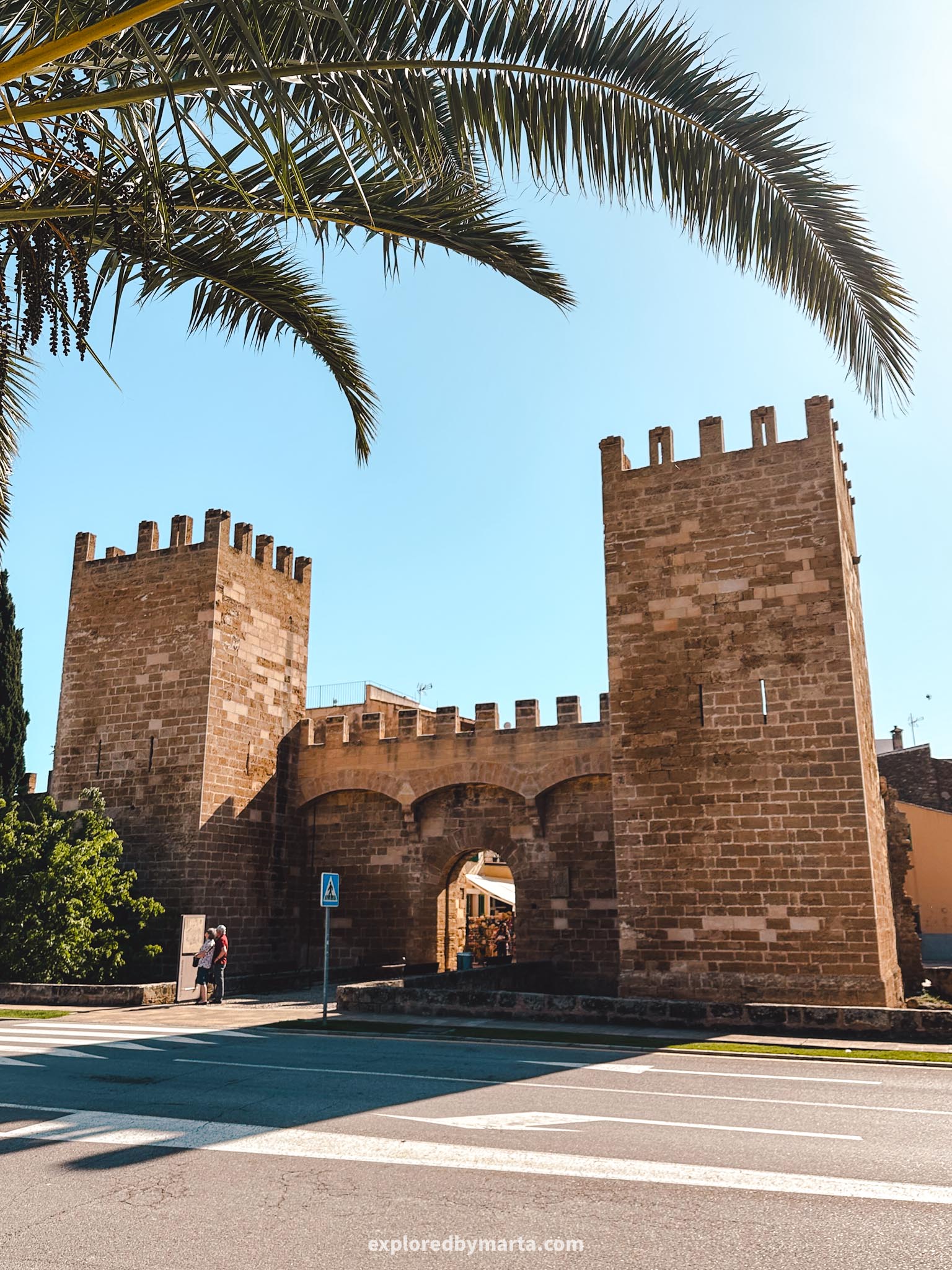 Alcudia Old Town, Mallorca, Spain-Porta de Mallorca