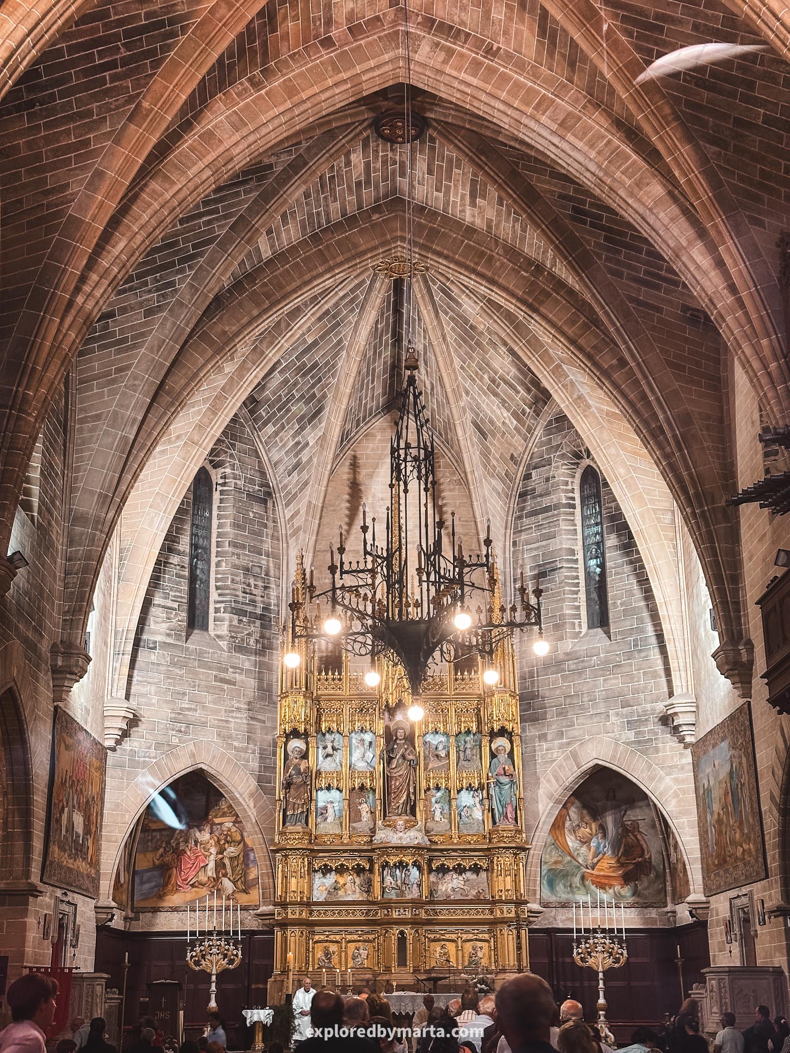 Alcudia Old Town, Mallorca, Spain-Sant Jaume d'Alcúdia Church