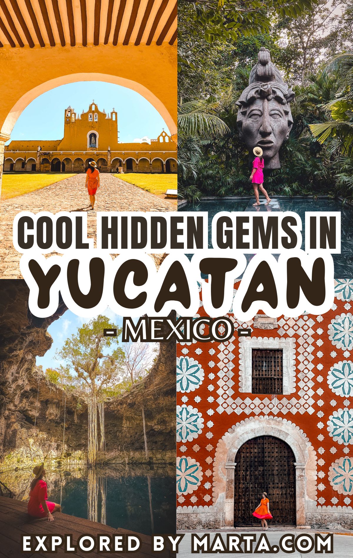 Beautiful hidden gems in the Yucatan peninsula, Mexico
