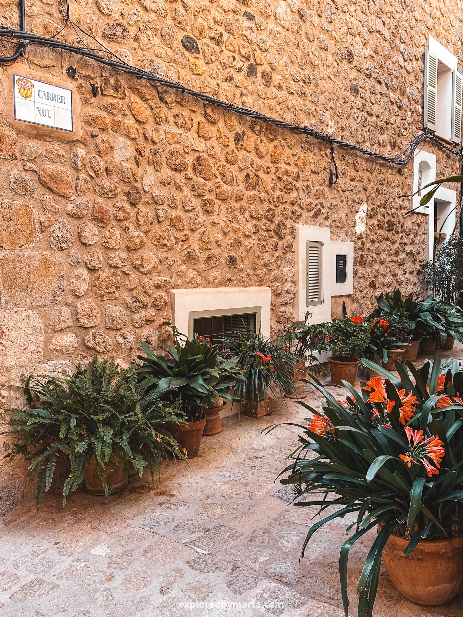 Fornalutx, Mallorca, Spain-Carrer Nou