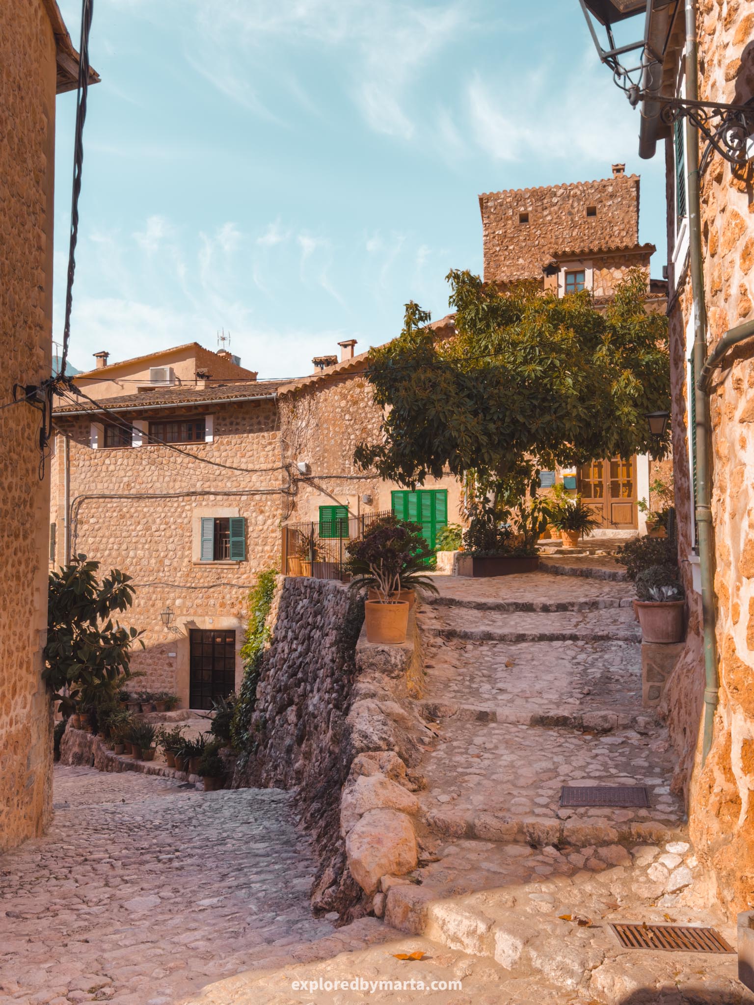 Fornalutx, Mallorca, Spain-Carrer Olivar