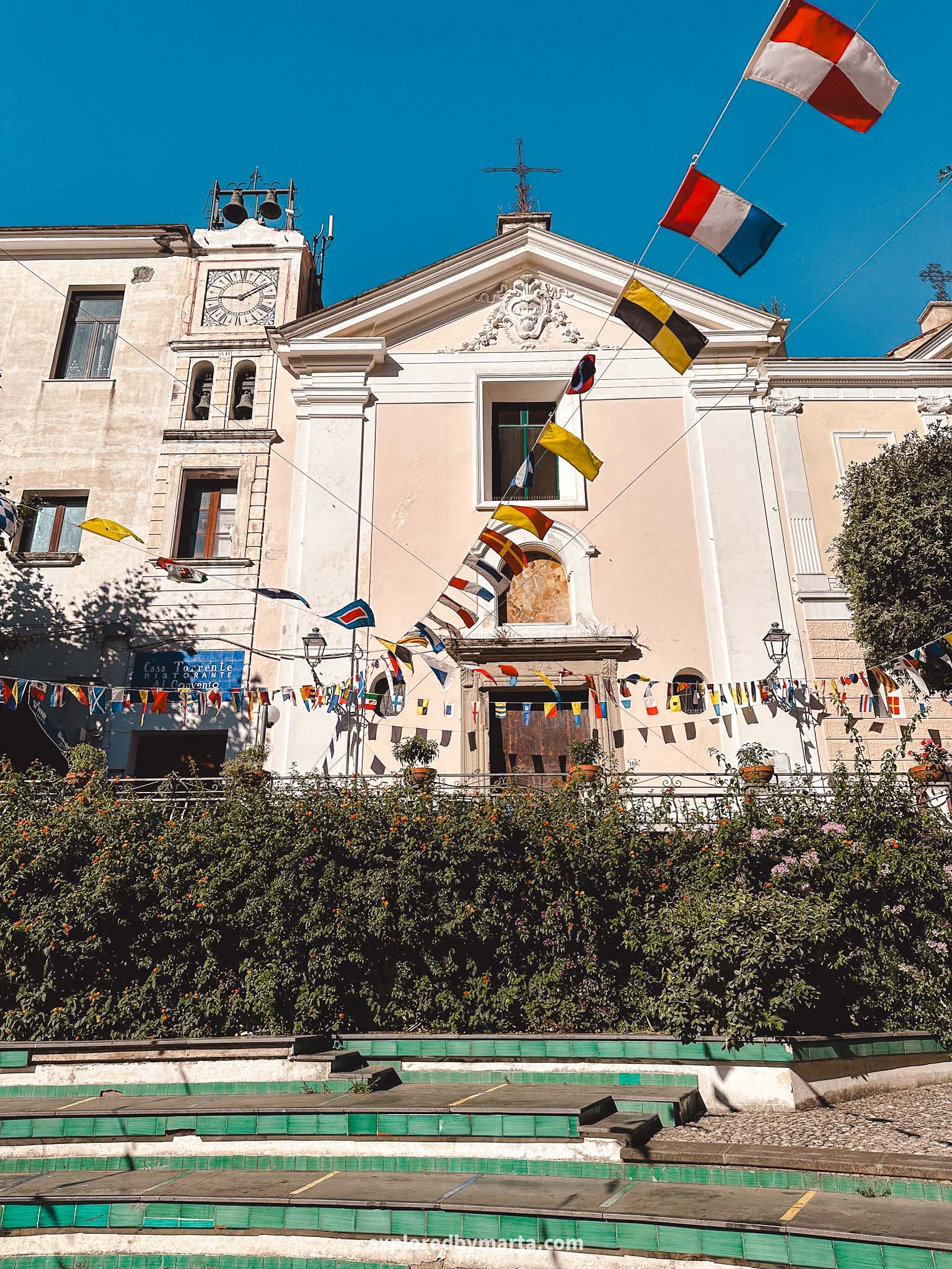 Cetara, Italy-Church of San Francesco in Cetara