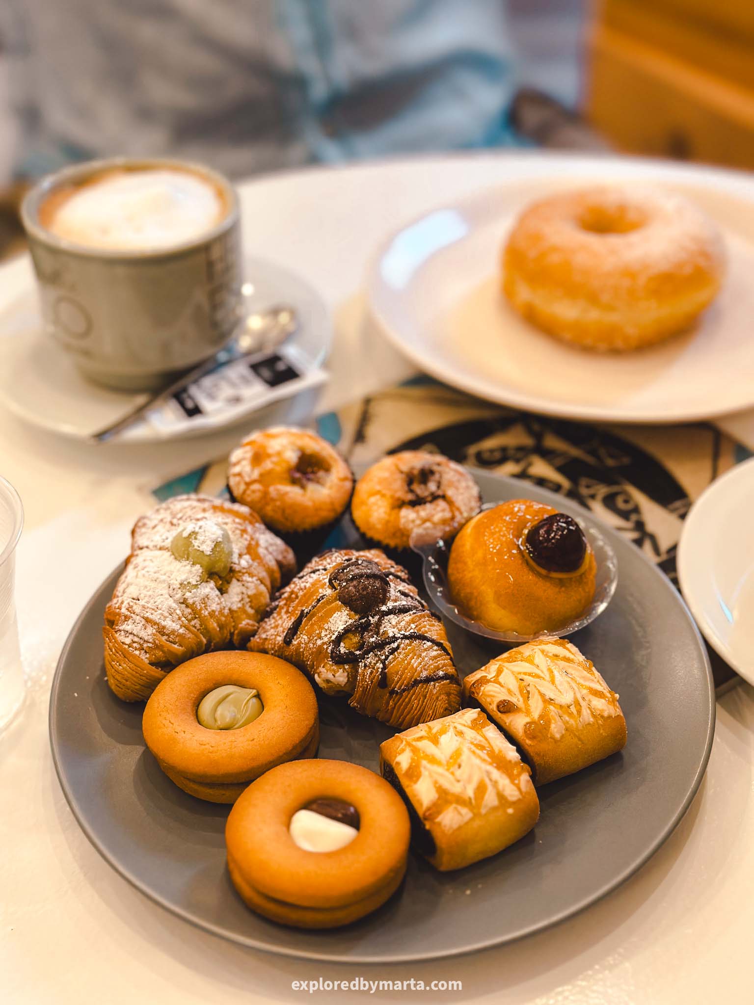 Cetara, Italy-Italian breakfast at Chocolamì