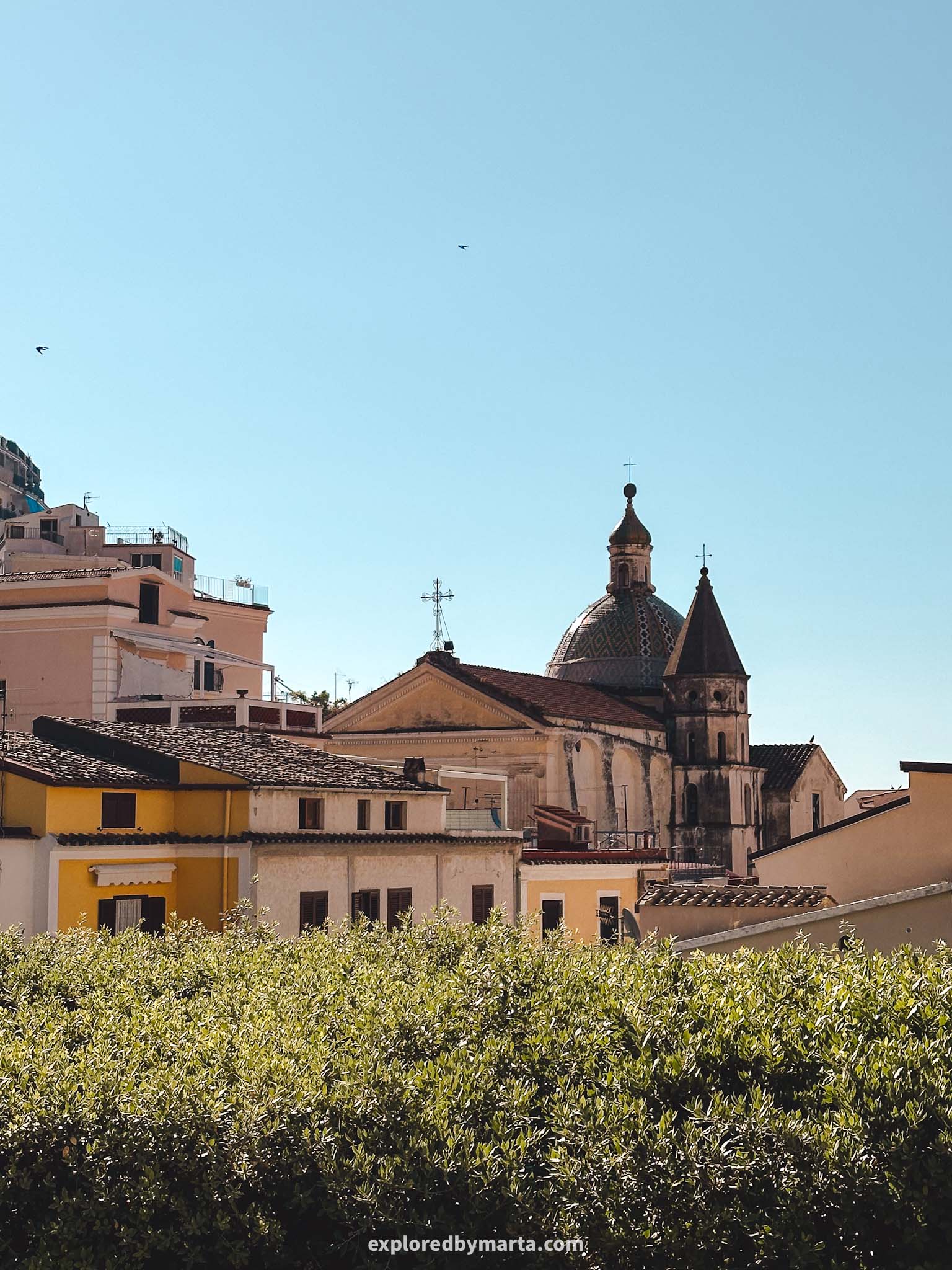Cetara, Italy-view from Piazza di San Francesco