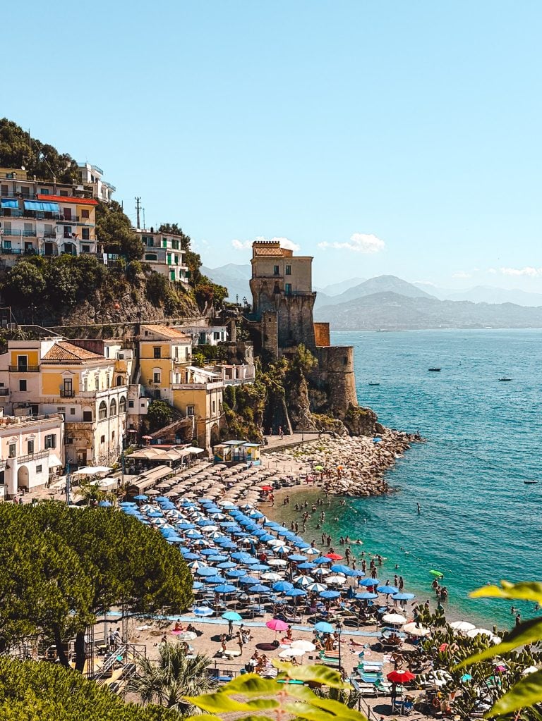 Cetara fishing village on the Amalfi Coast, Italy