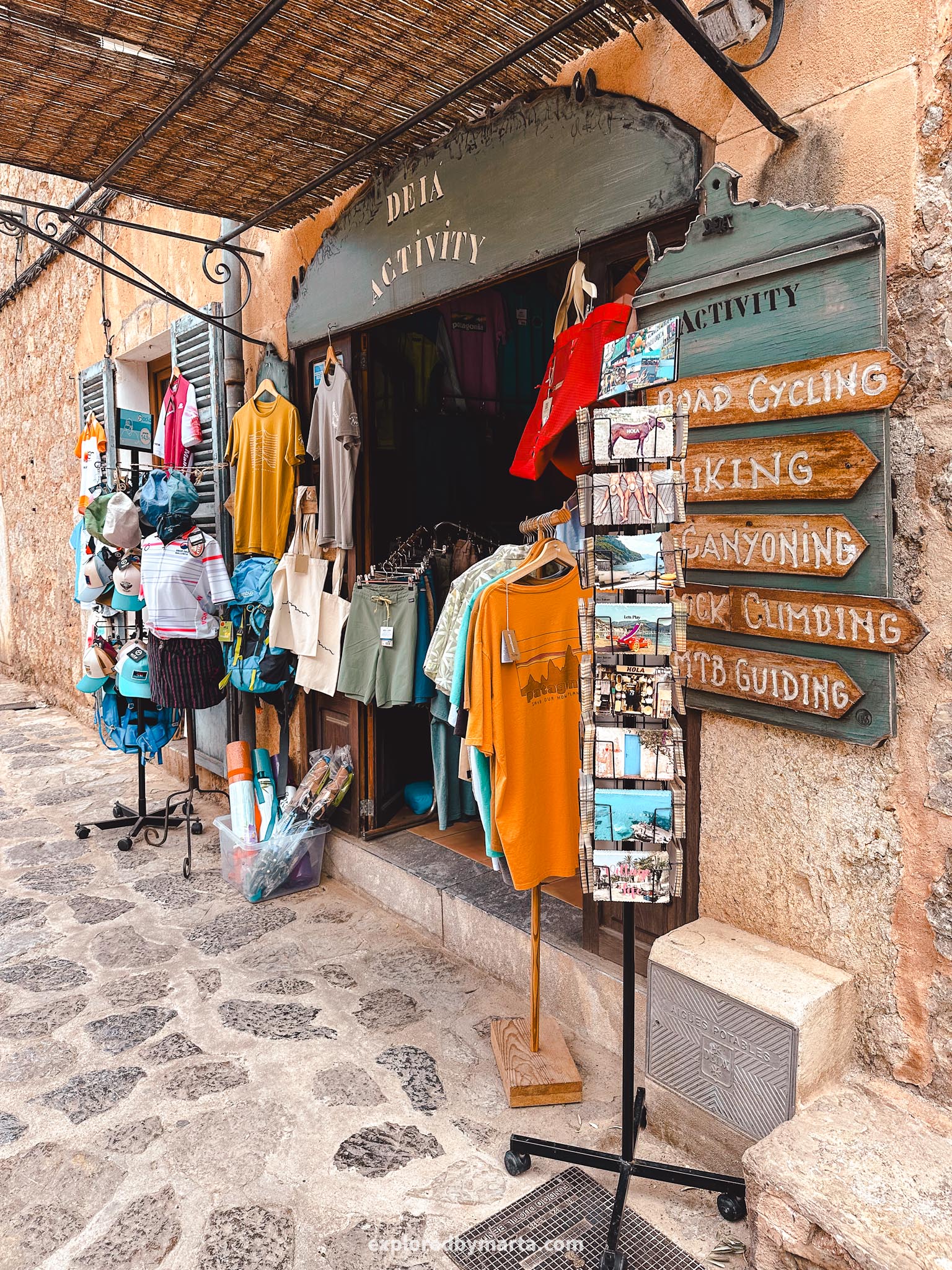 Deià, Mallorca, Spain-local boutique shops