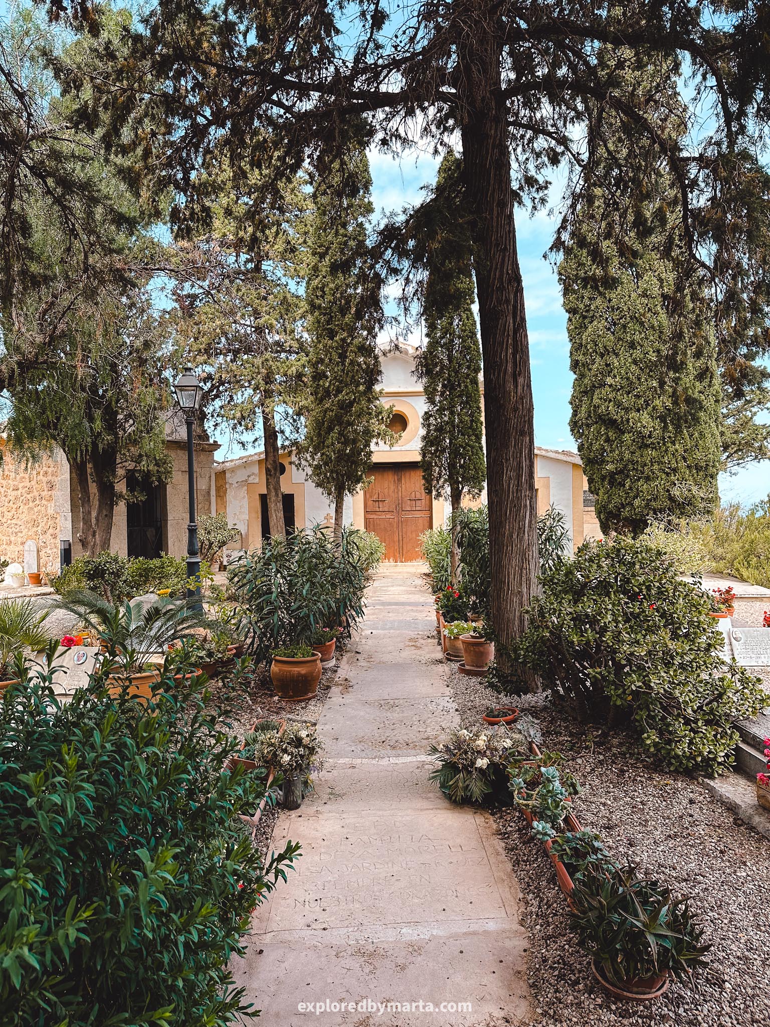 Deià, Mallorca, Spain-Deià cemetery