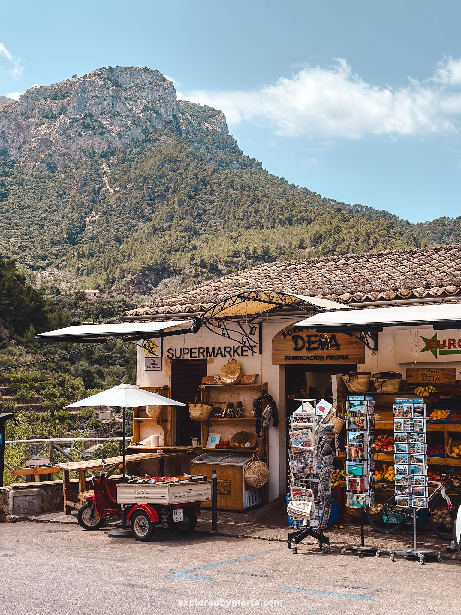 Deià, Mallorca, Spain-local boutique shops
