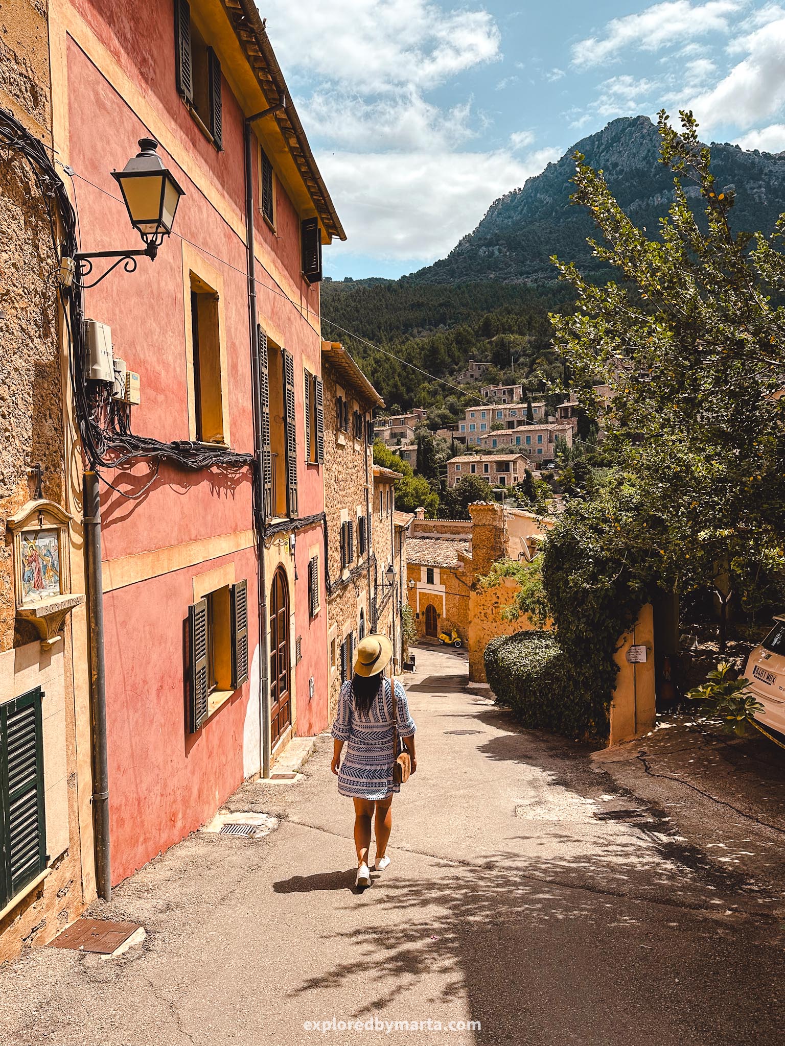 Deià, Mallorca, Spain-the most scenic street in Deià