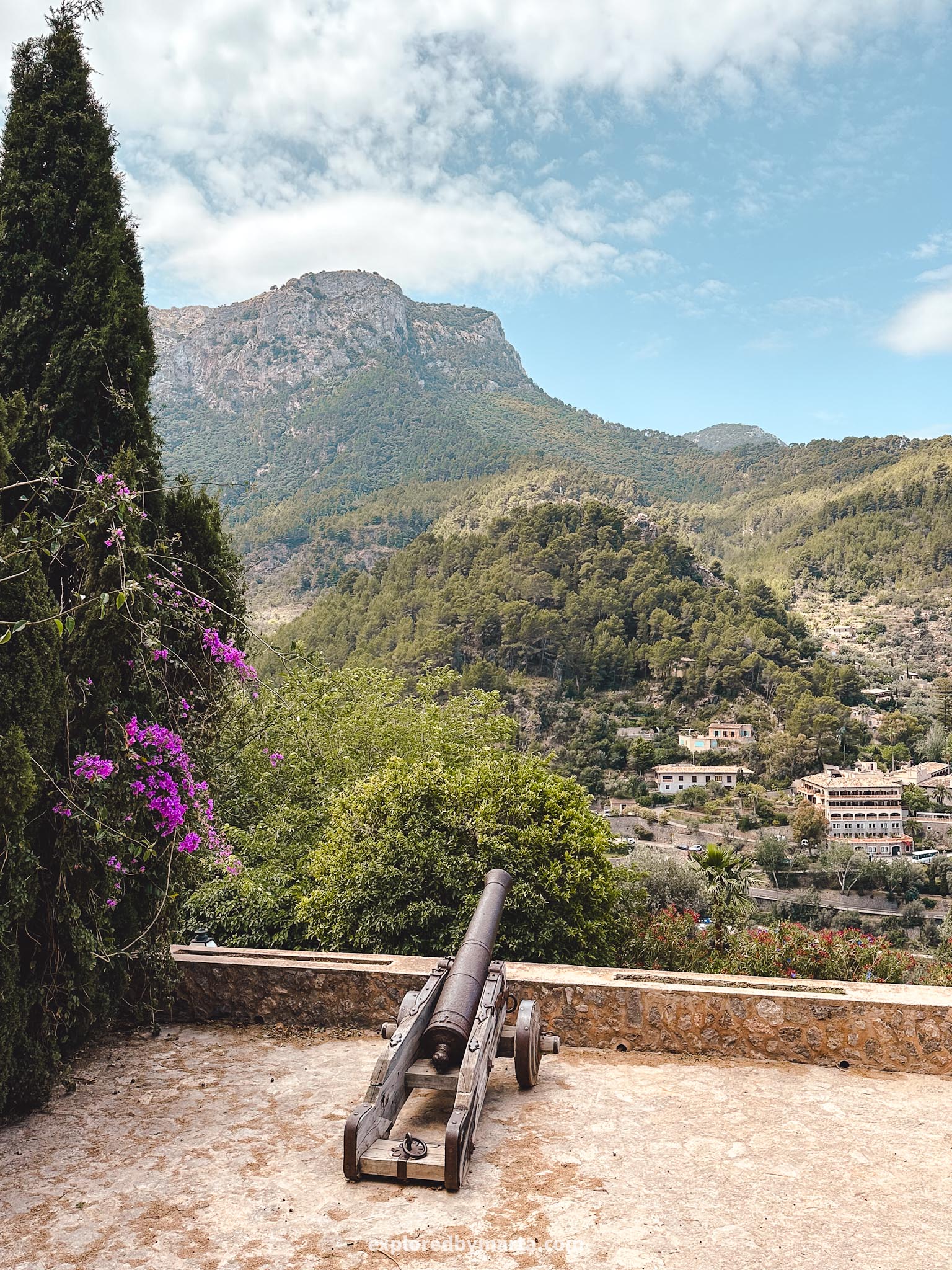 Deià, Mallorca, Spain-the most scenic street in Deià