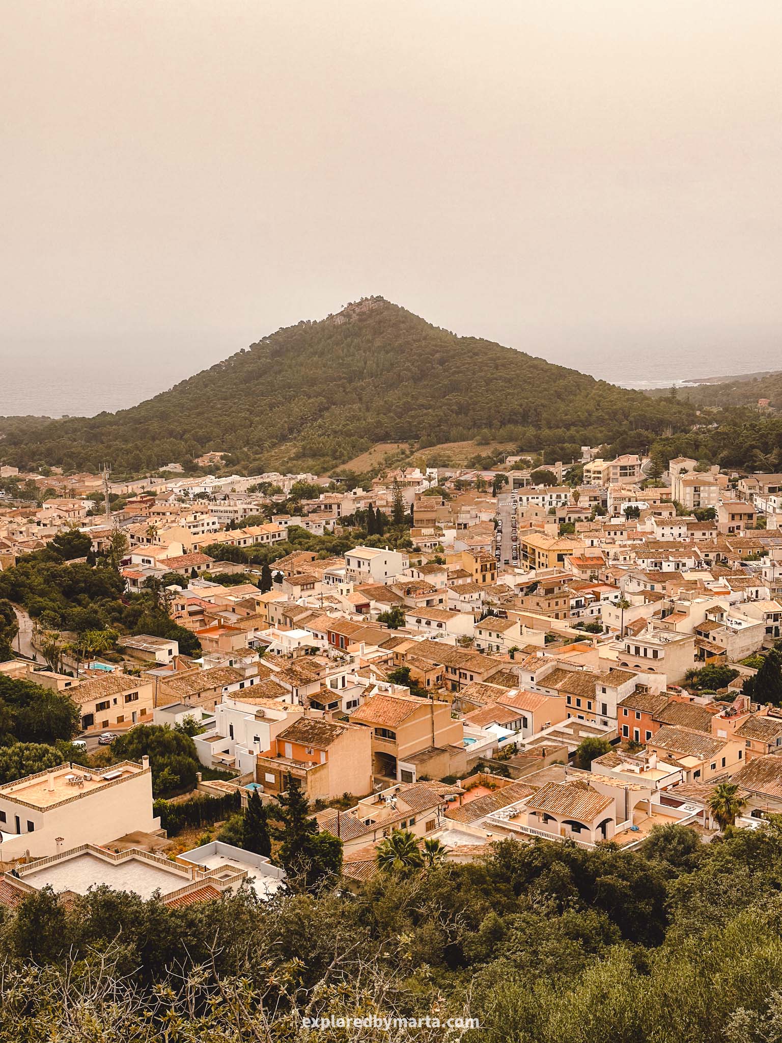 Mallorca, Spain-Capdepera village in Mallorca