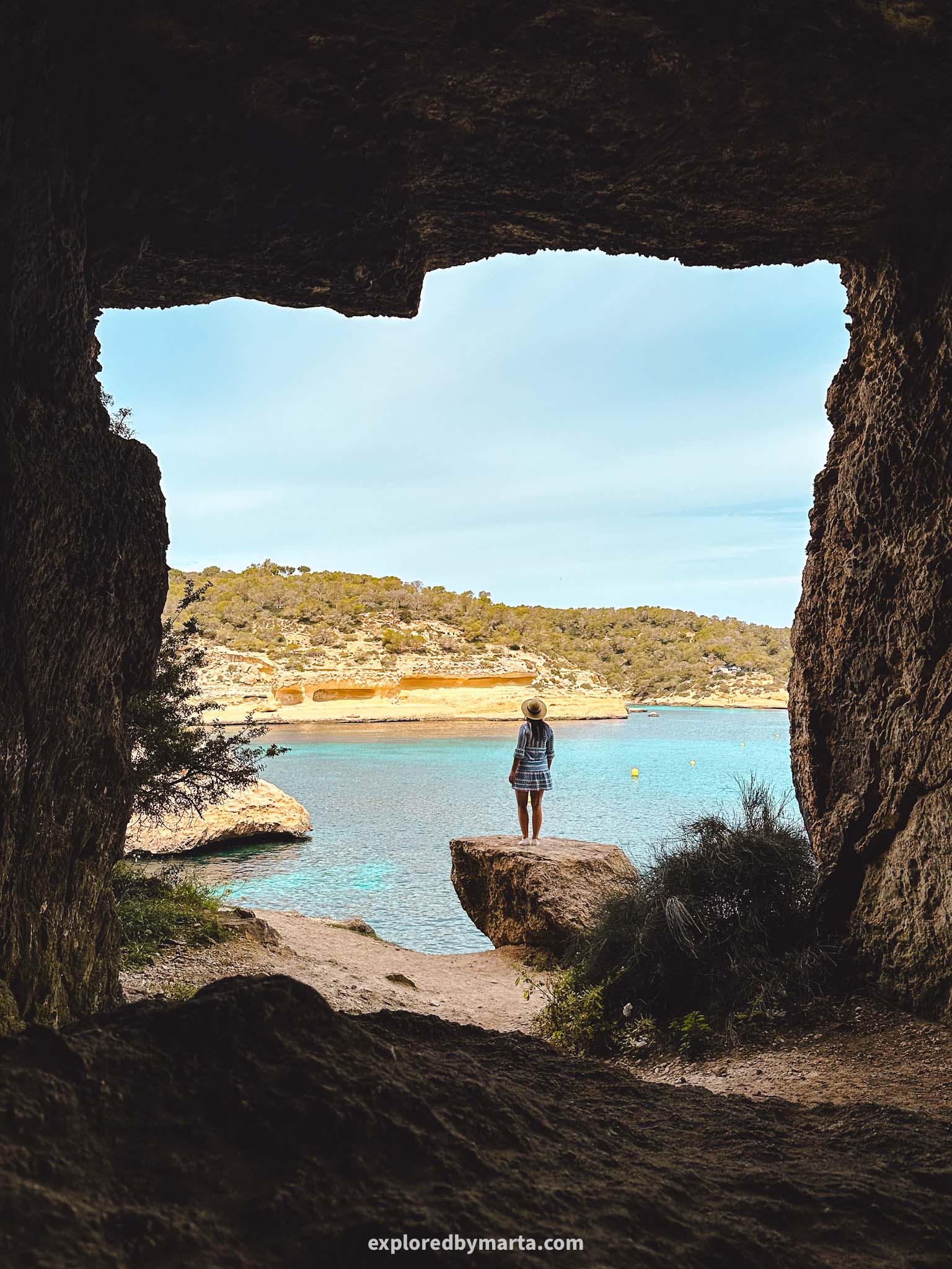 Mallorca, Spain-Cova de Portals Vells