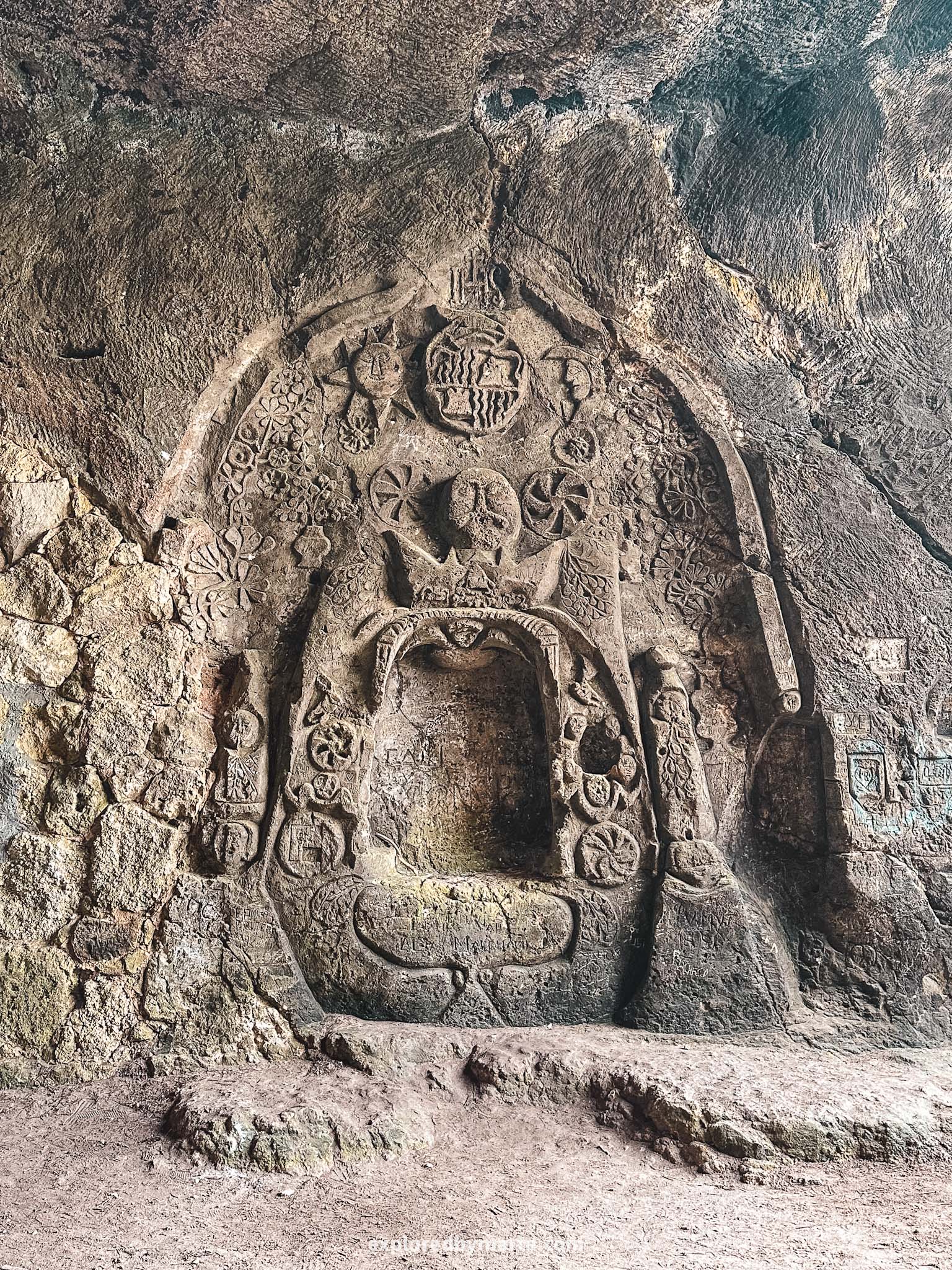 Mallorca, Spain-Cova de Portals Vells