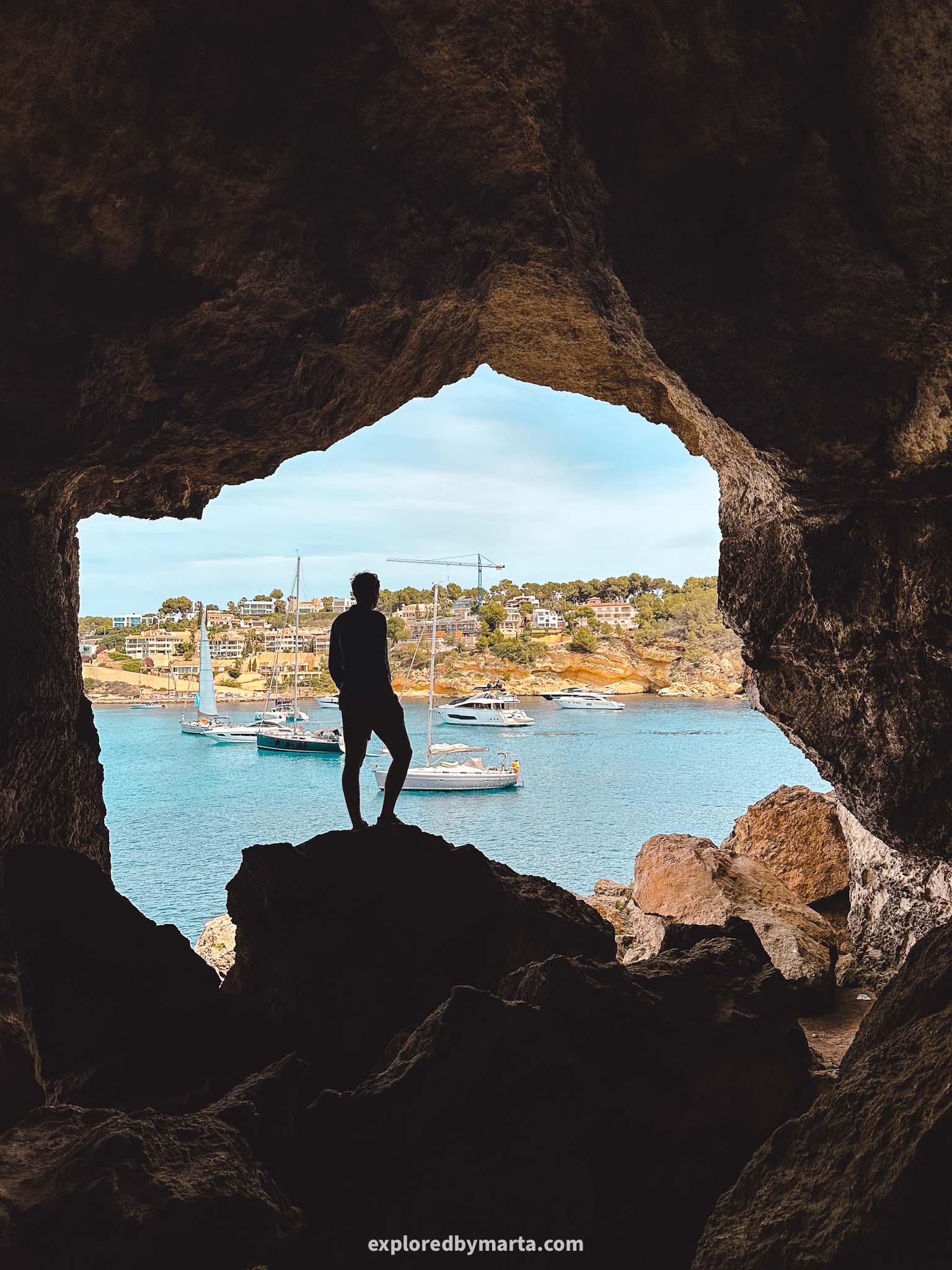 Mallorca, Spain-Cova de Portals Vells