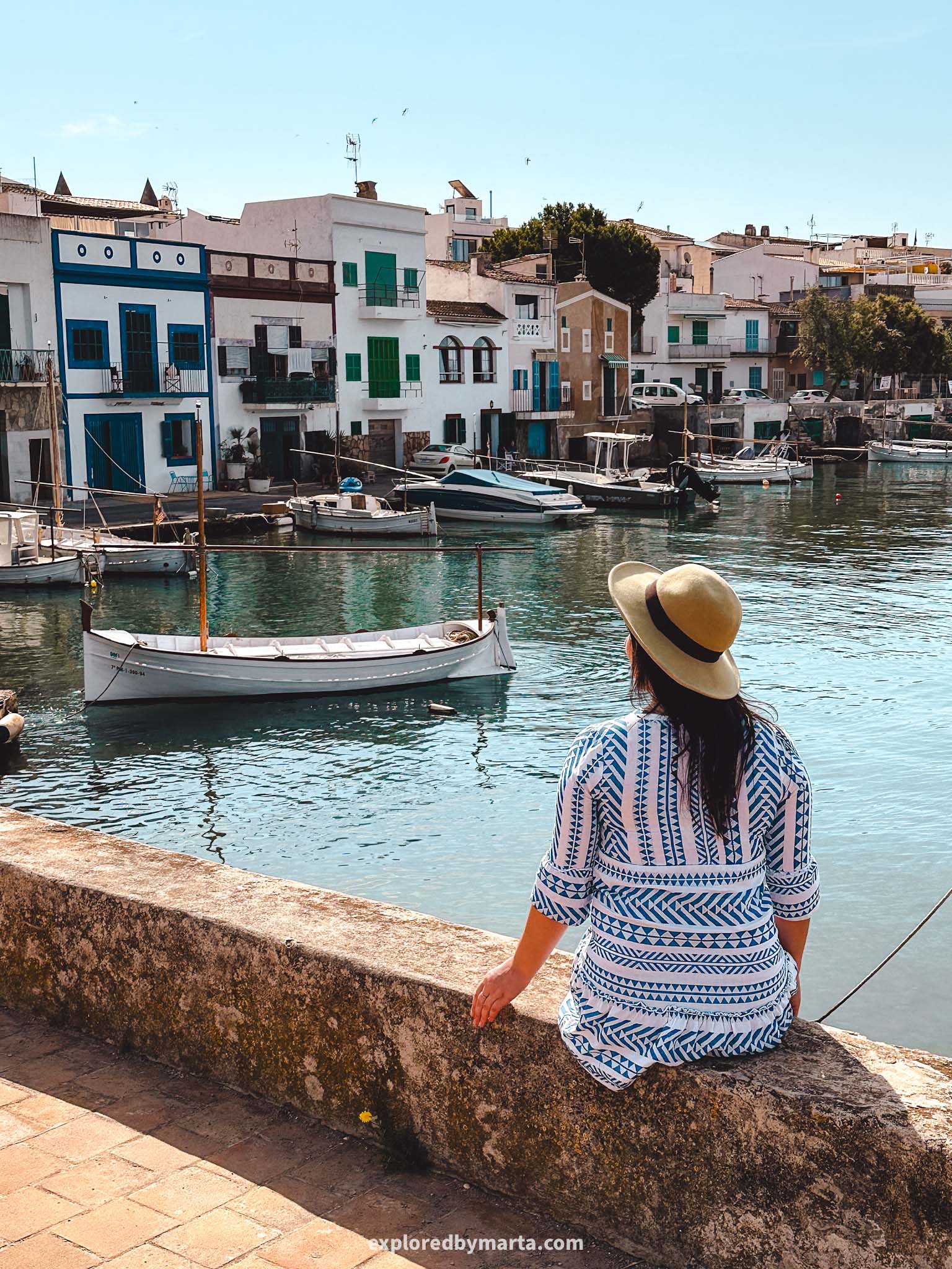 Mallorca, Spain-Portocolom in Mallorca
