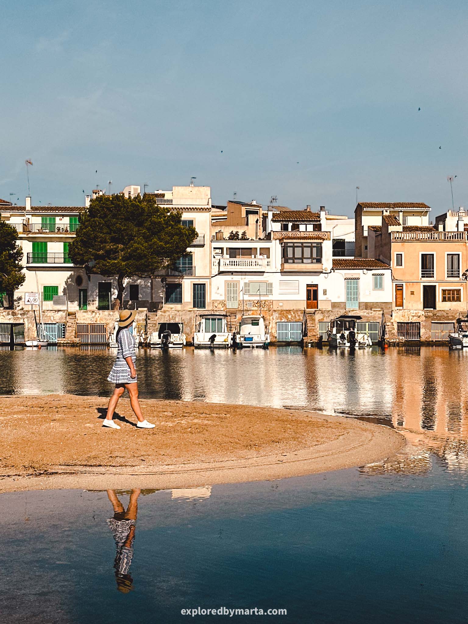 Mallorca, Spain-Portocolom in Mallorca