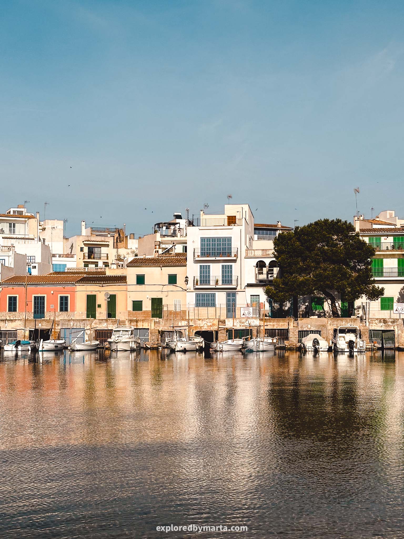 Mallorca, Spain-Portocolom in Mallorca