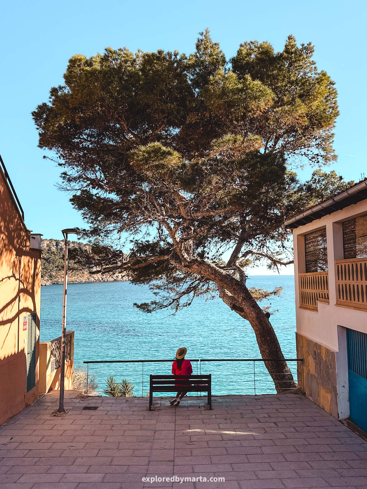 Mallorca, Spain-Sant Elm village in Mallorca
