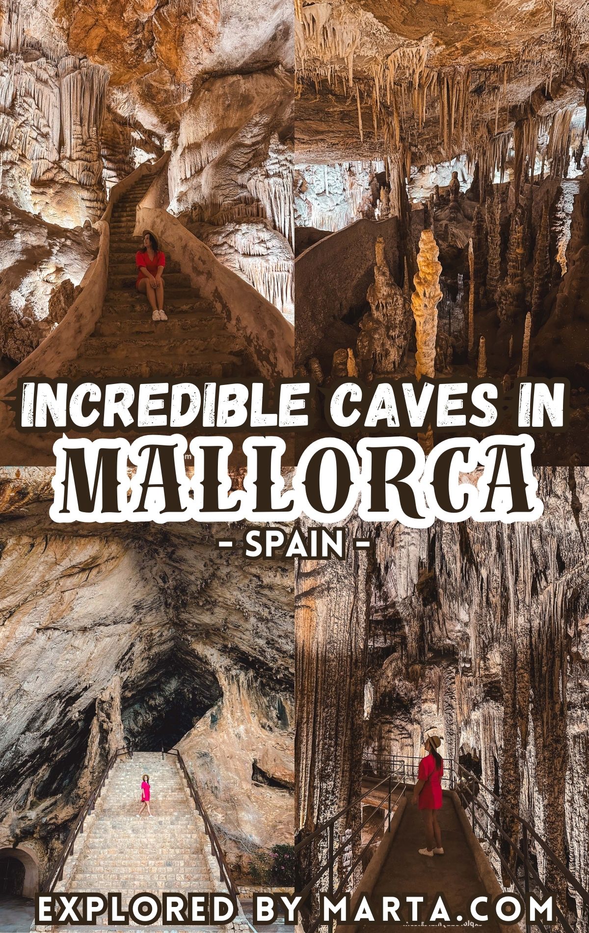 Most incredible caves in Mallorca, Spain