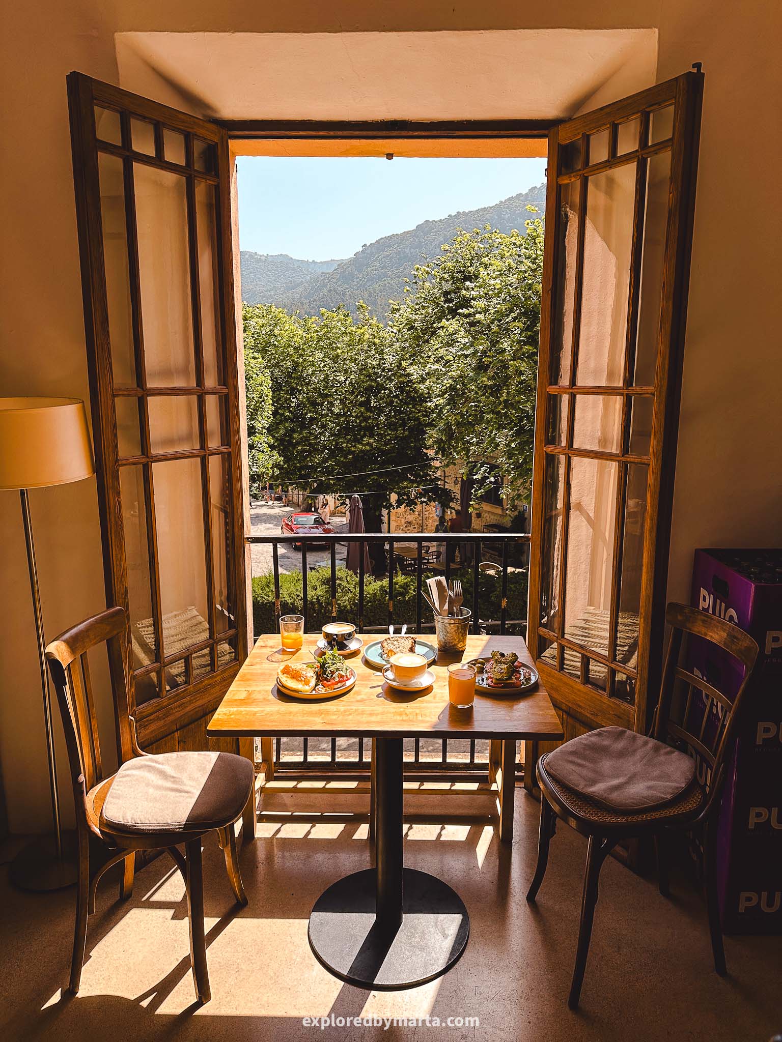 Valldemossa, Mallorca, Spain-Barbaflorida cafè in Valldemossa