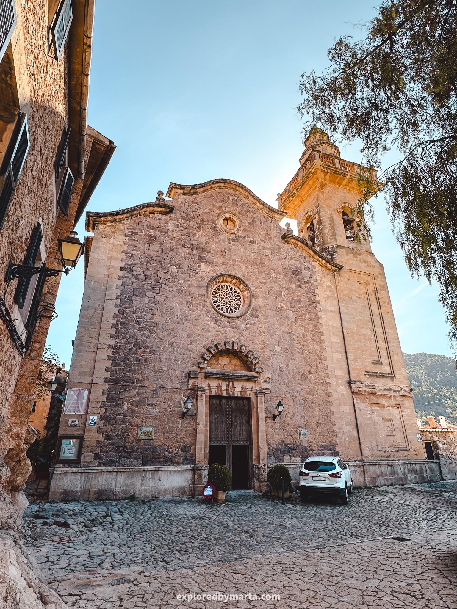 Valldemossa, Mallorca, Spain-Church of San Bartolomé Valldemossa