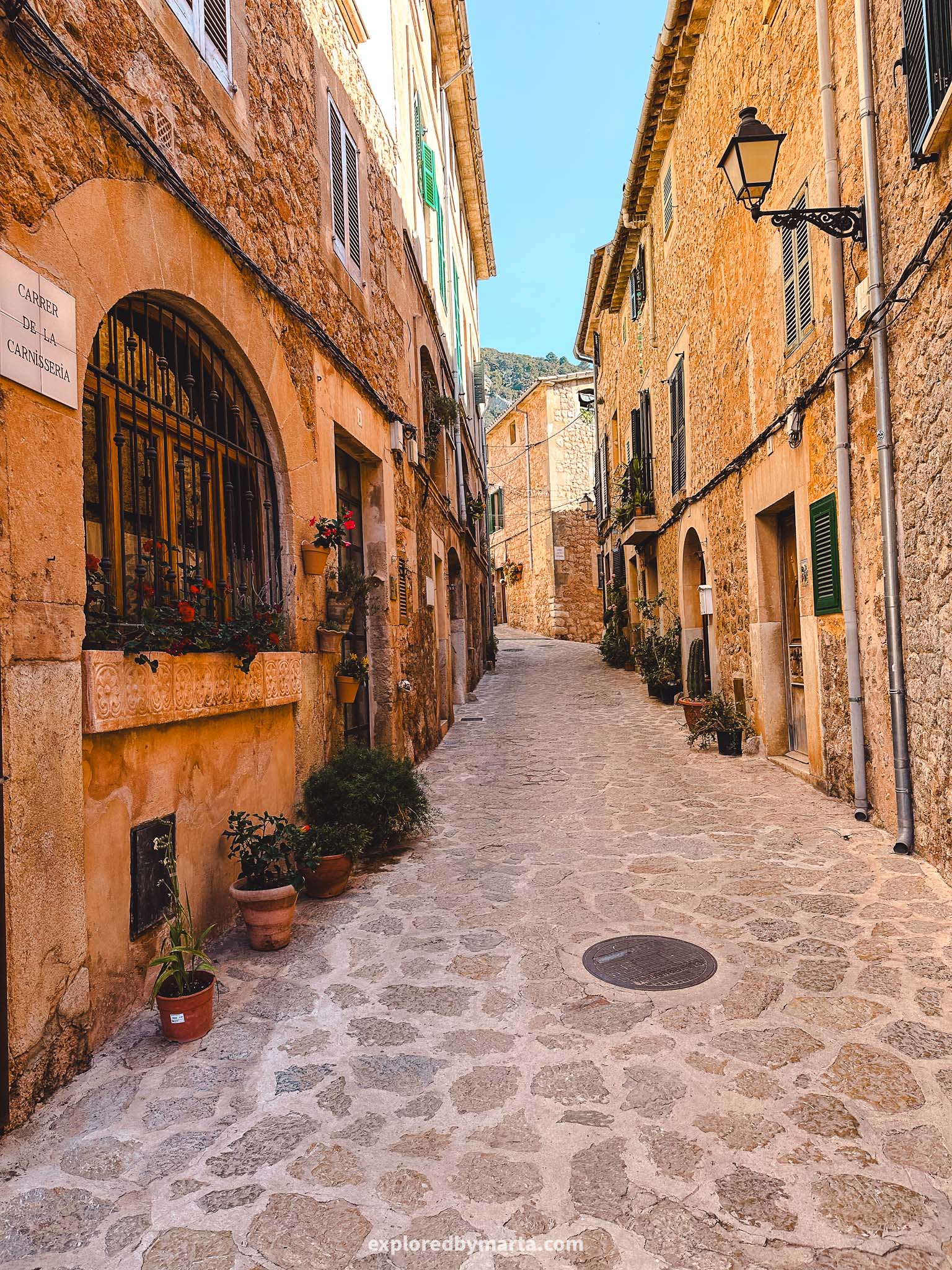 Valldemossa, Mallorca, Spain-Valldemossa streets