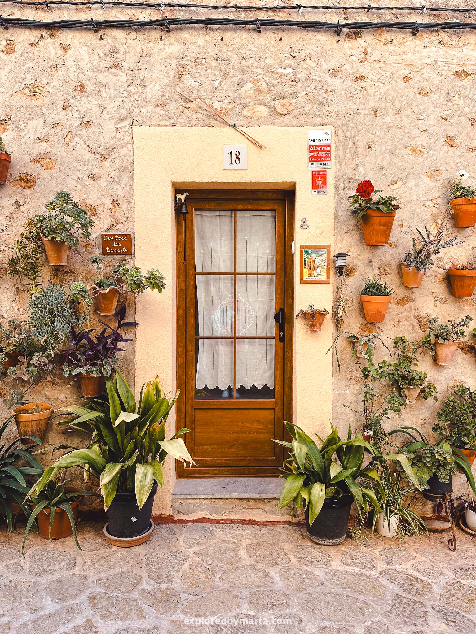 Valldemossa, Mallorca, Spain-charming streets of Valldemossa