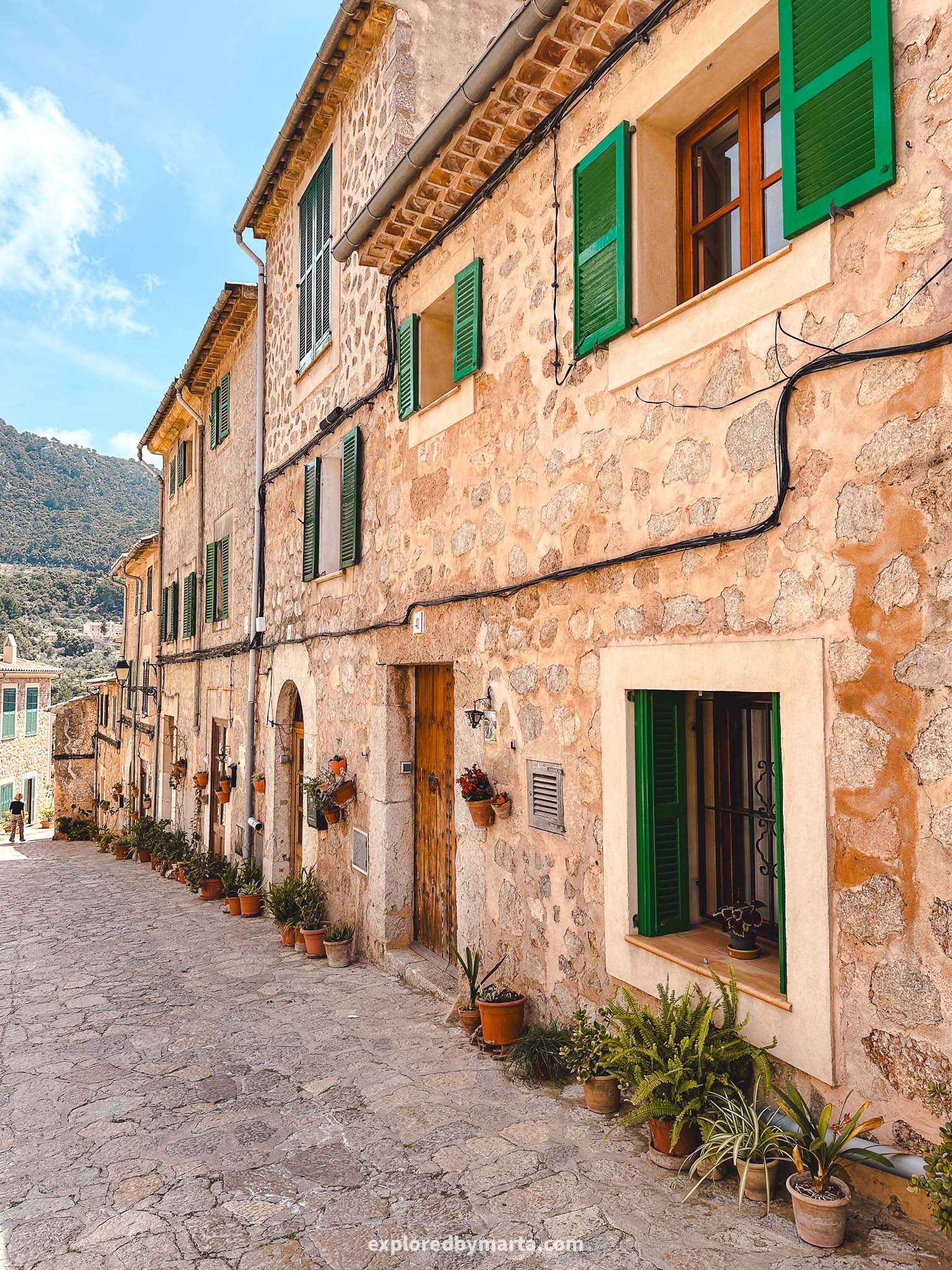Valldemossa, Mallorca, Spain-charming streets of Valldemossa