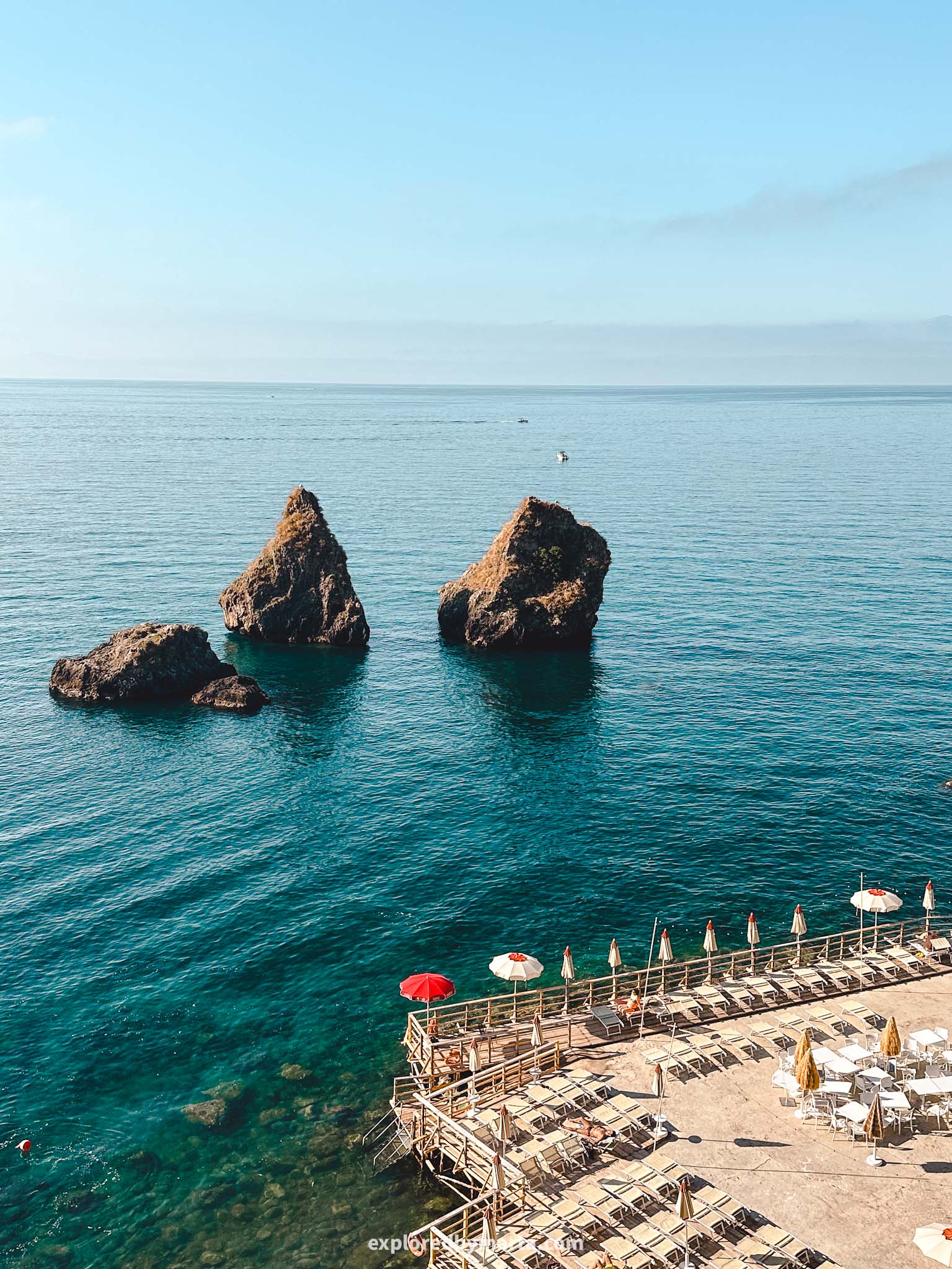 Vietri sul Mare, Italy-Due Fratelli Rocks