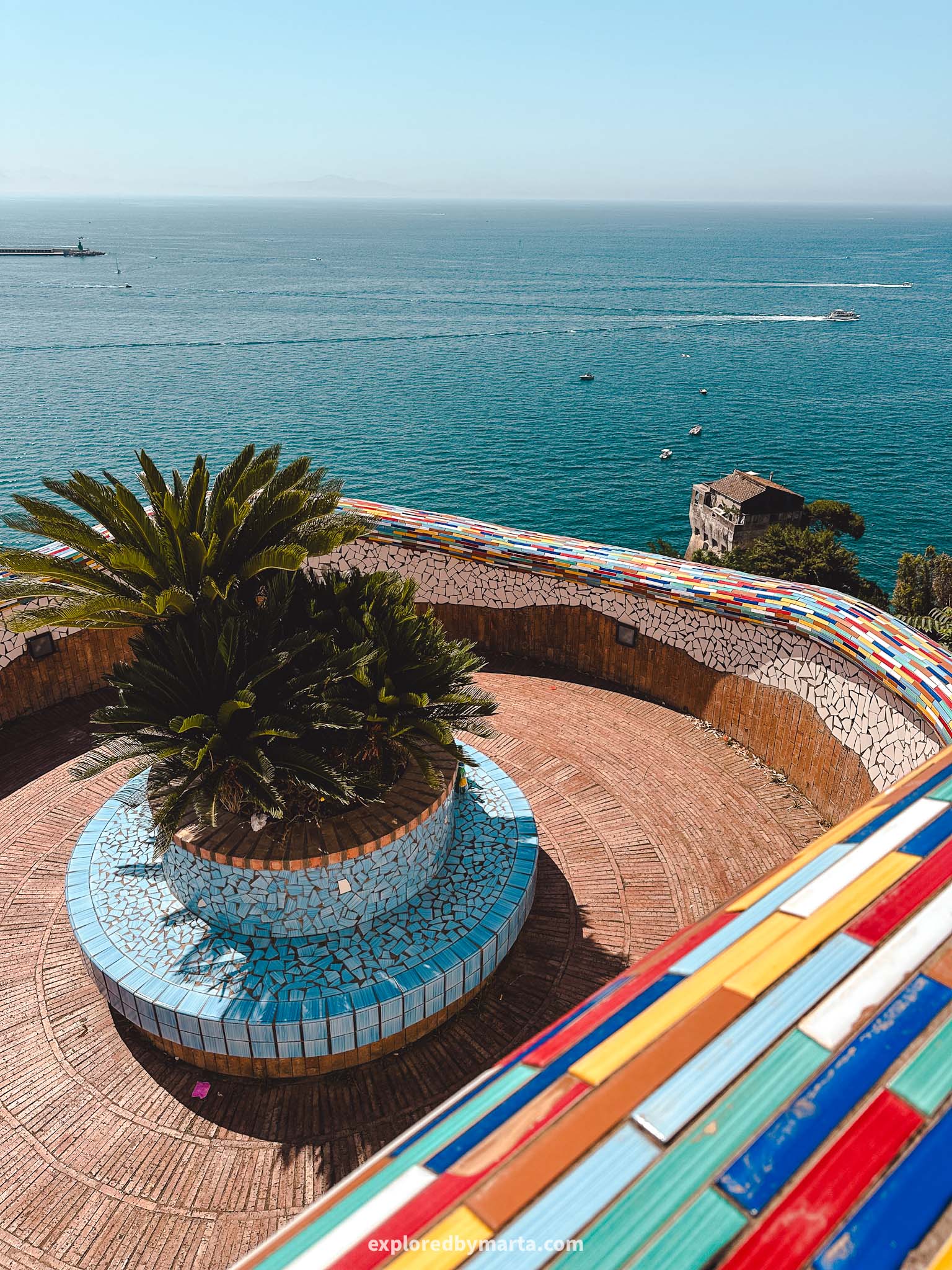 Vietri sul Mare, Italy-Villa Comunale in Vietri sul Mare