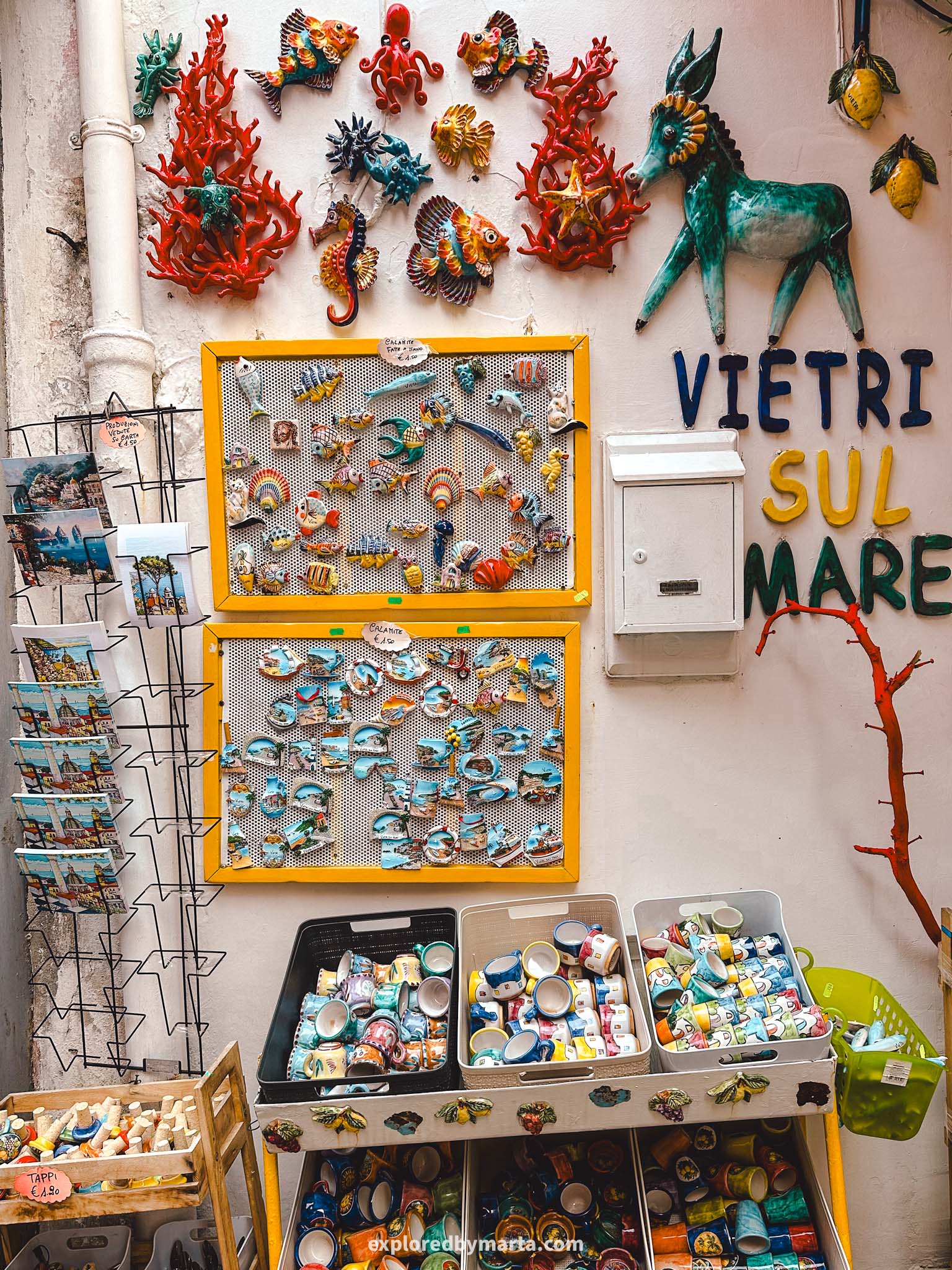 Vietri sul Mare, Italy-streets of Vietri sul Mare