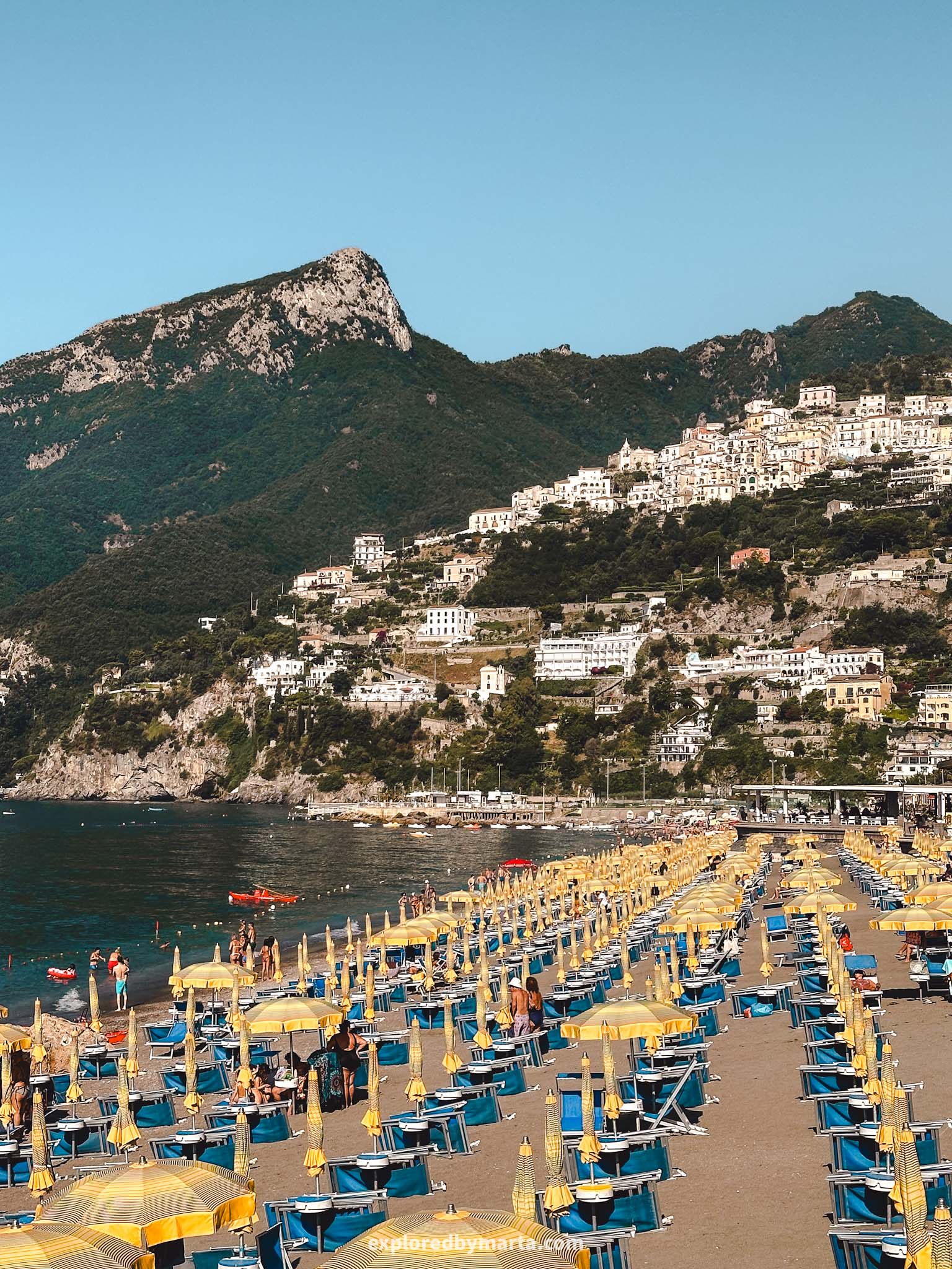 Vietri sul Mare, Italy-the Beach of Vietri sul Mare, known as Marina di Vietri