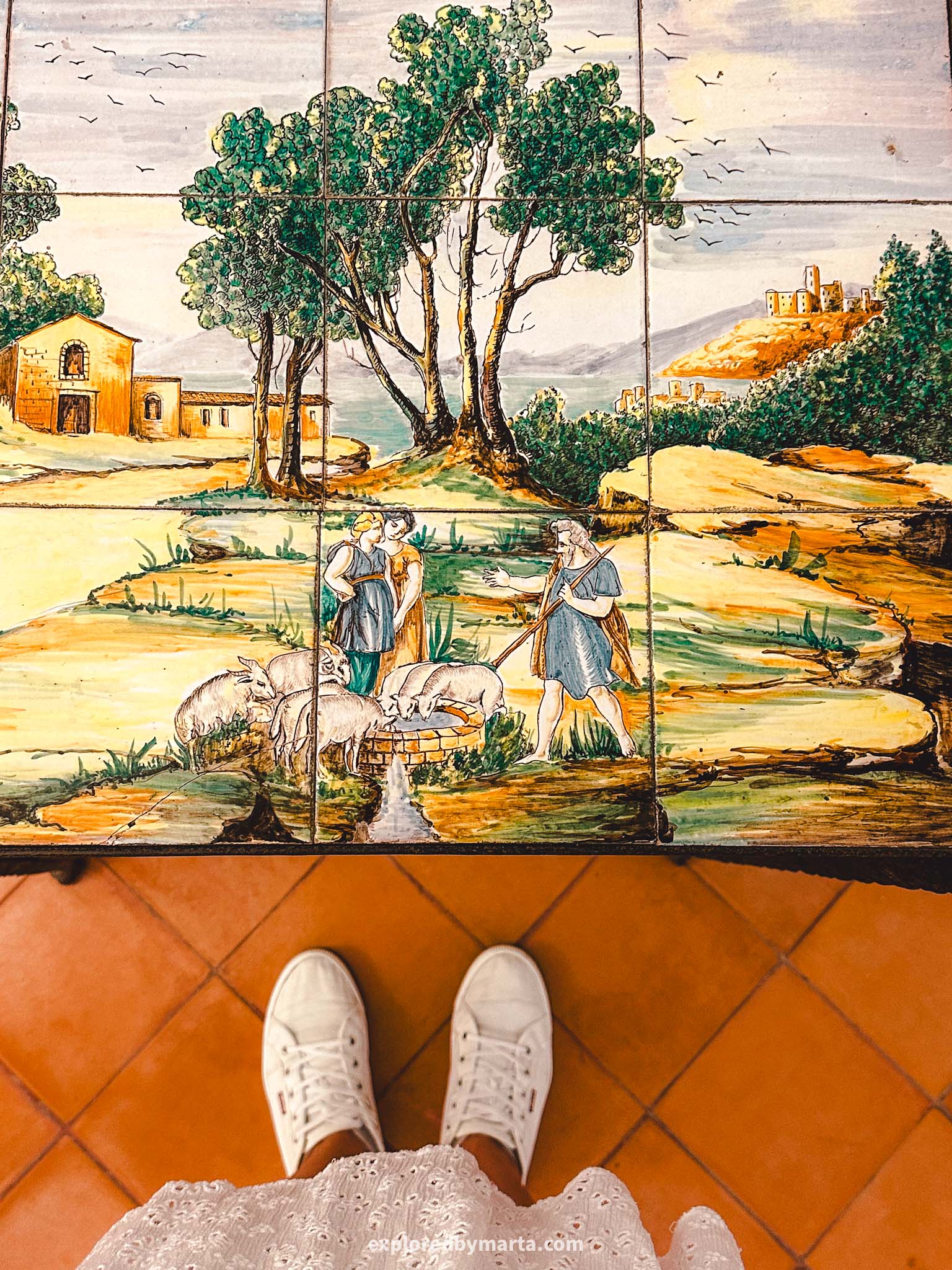 Vietri sul Mare, Italy-the Museum of Ceramics in Vietri sul Mare