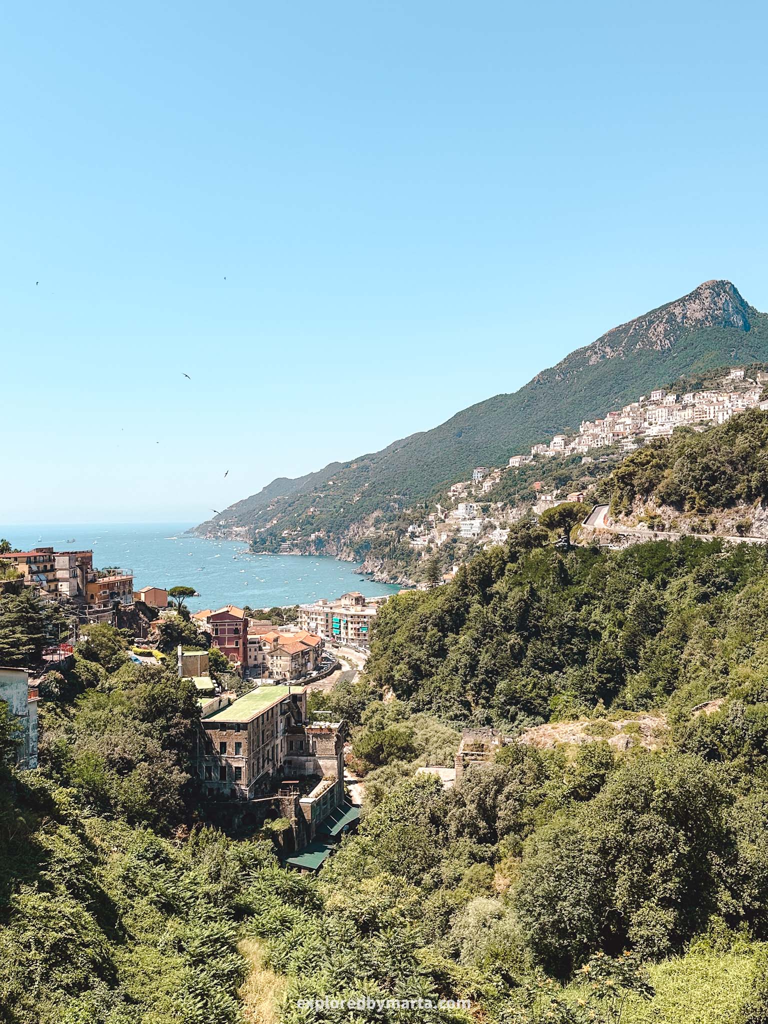 Vietri sul Mare, Italy-view from Piazza Matteotti