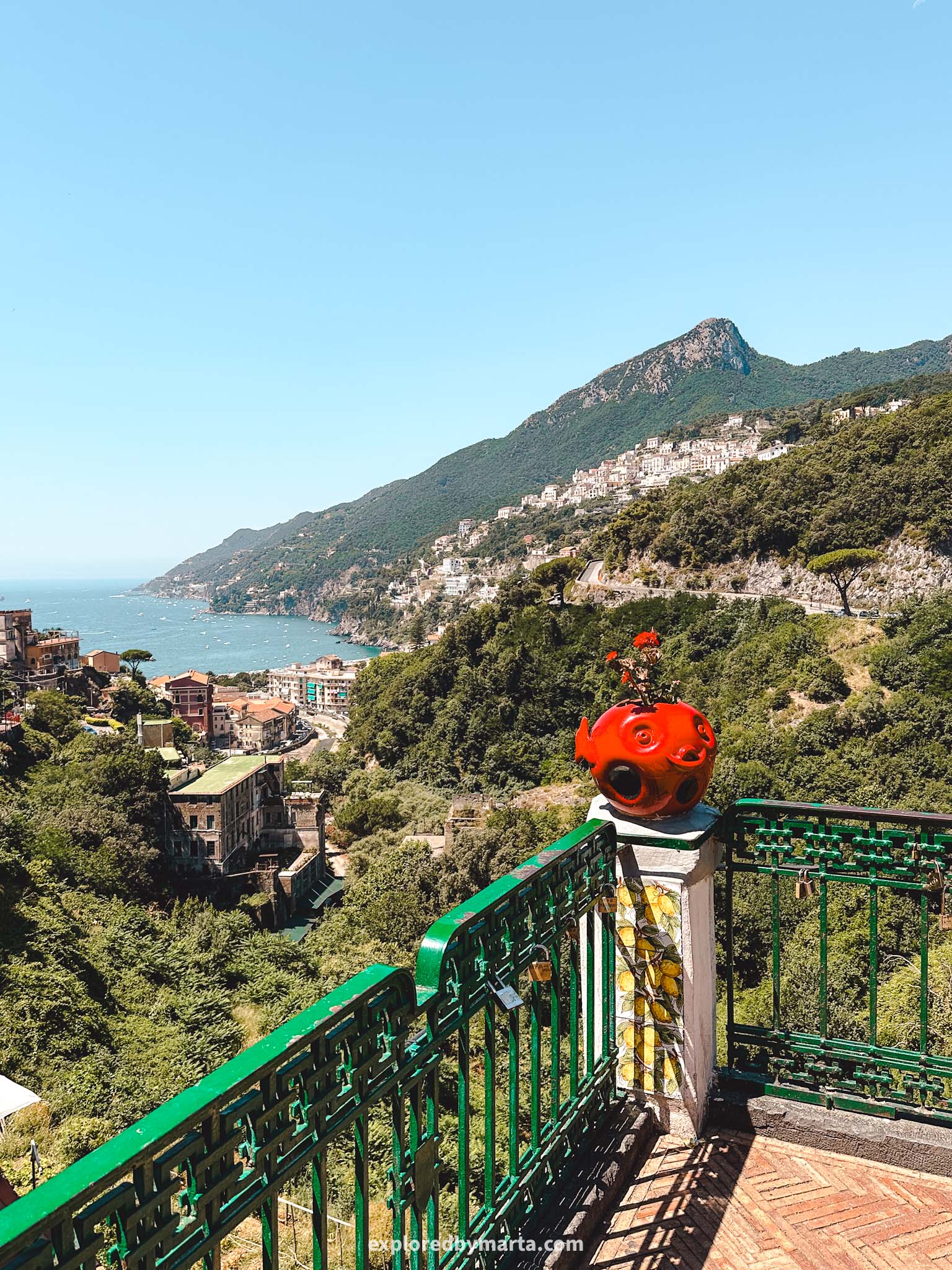 Vietri sul Mare, Italy-view from Piazza Matteotti