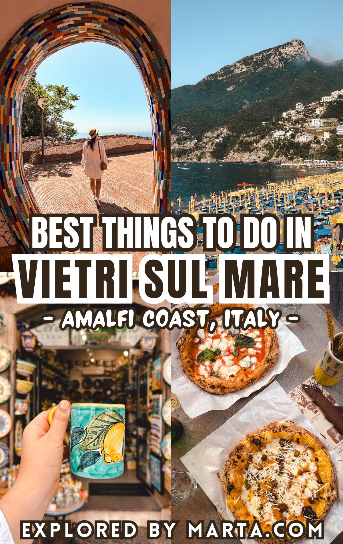 Best things to do in Vietri sul Mare town on the Amalfi Coast in Italy